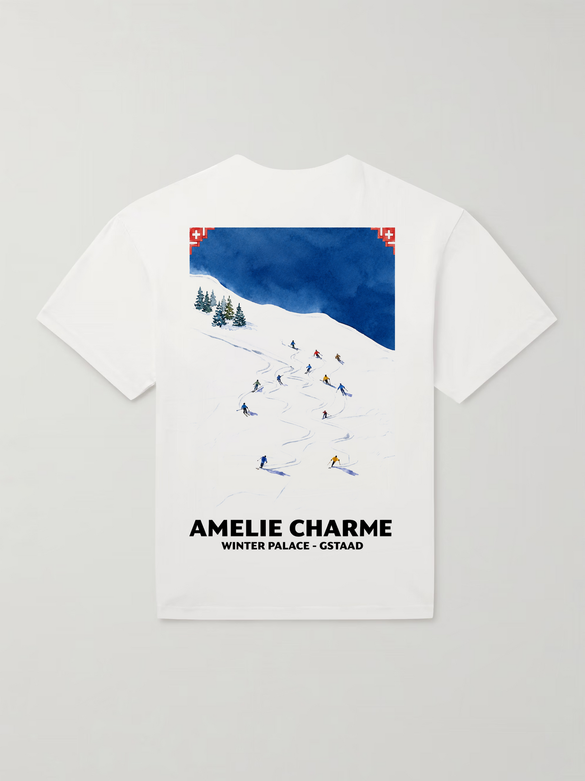 Gstaad Retro Ski Tee