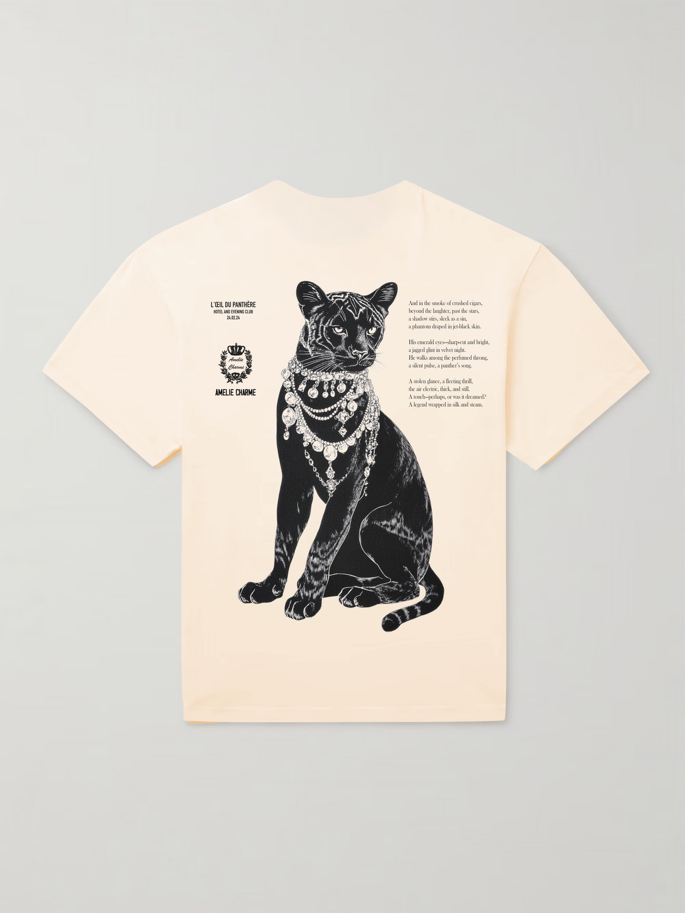 Bejewelled Panthère Tee