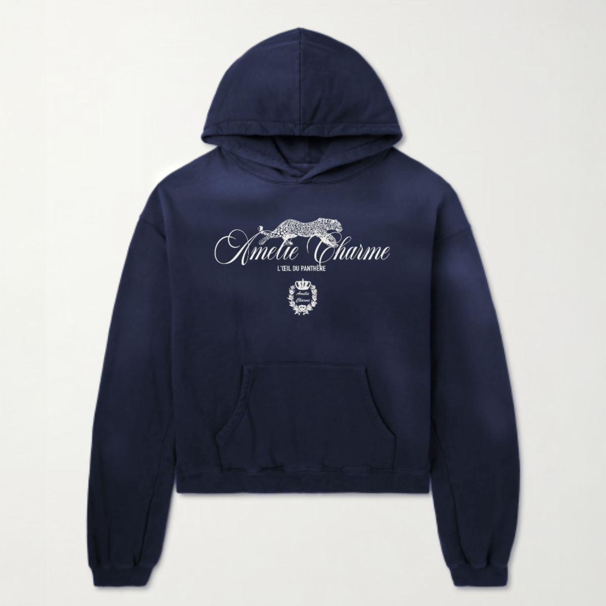 Boxy Fit Hoodie (450 GSM) - Amelie Charme