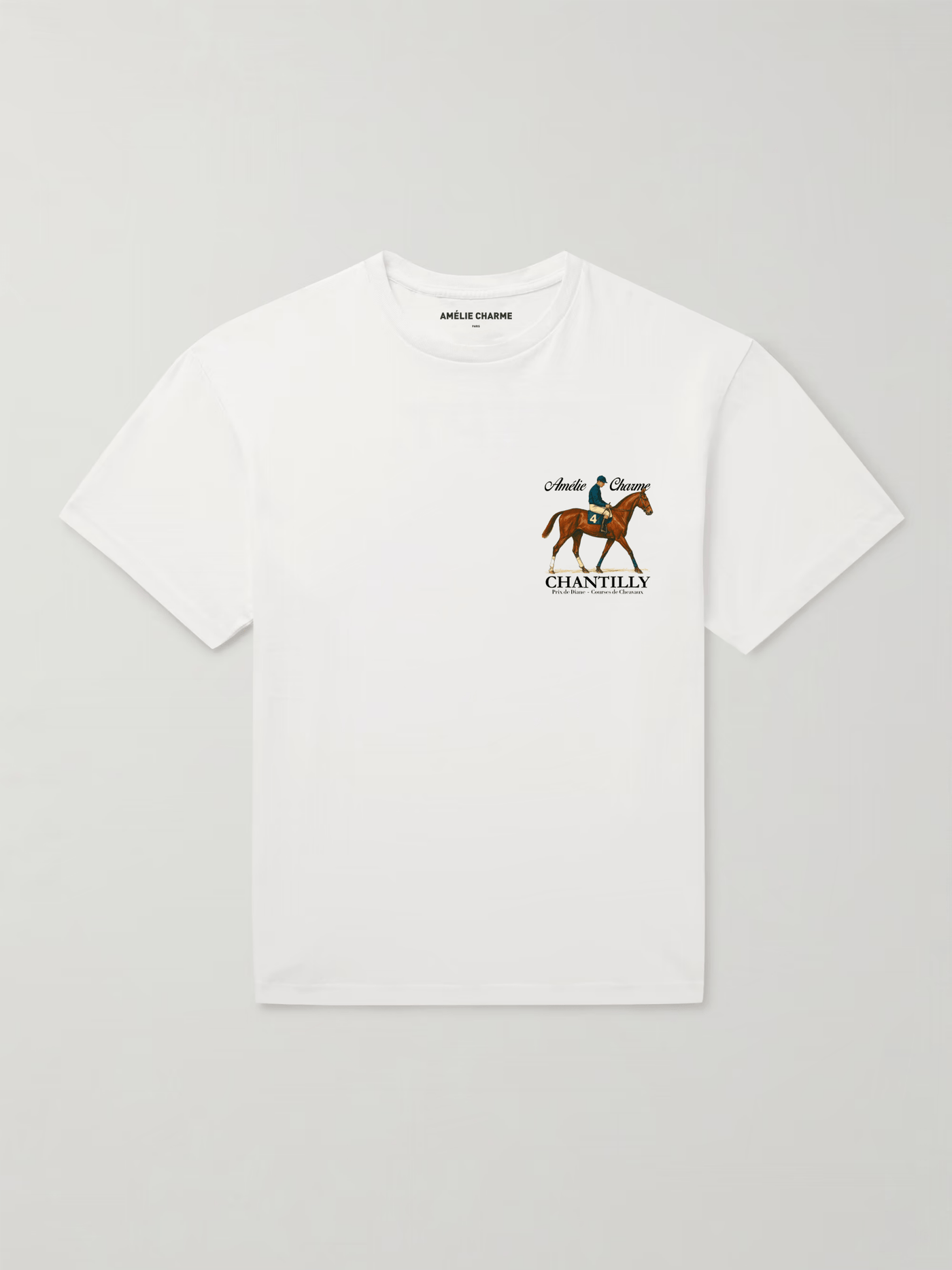 Chantilly Races Womens Tee - Amelie Charme
