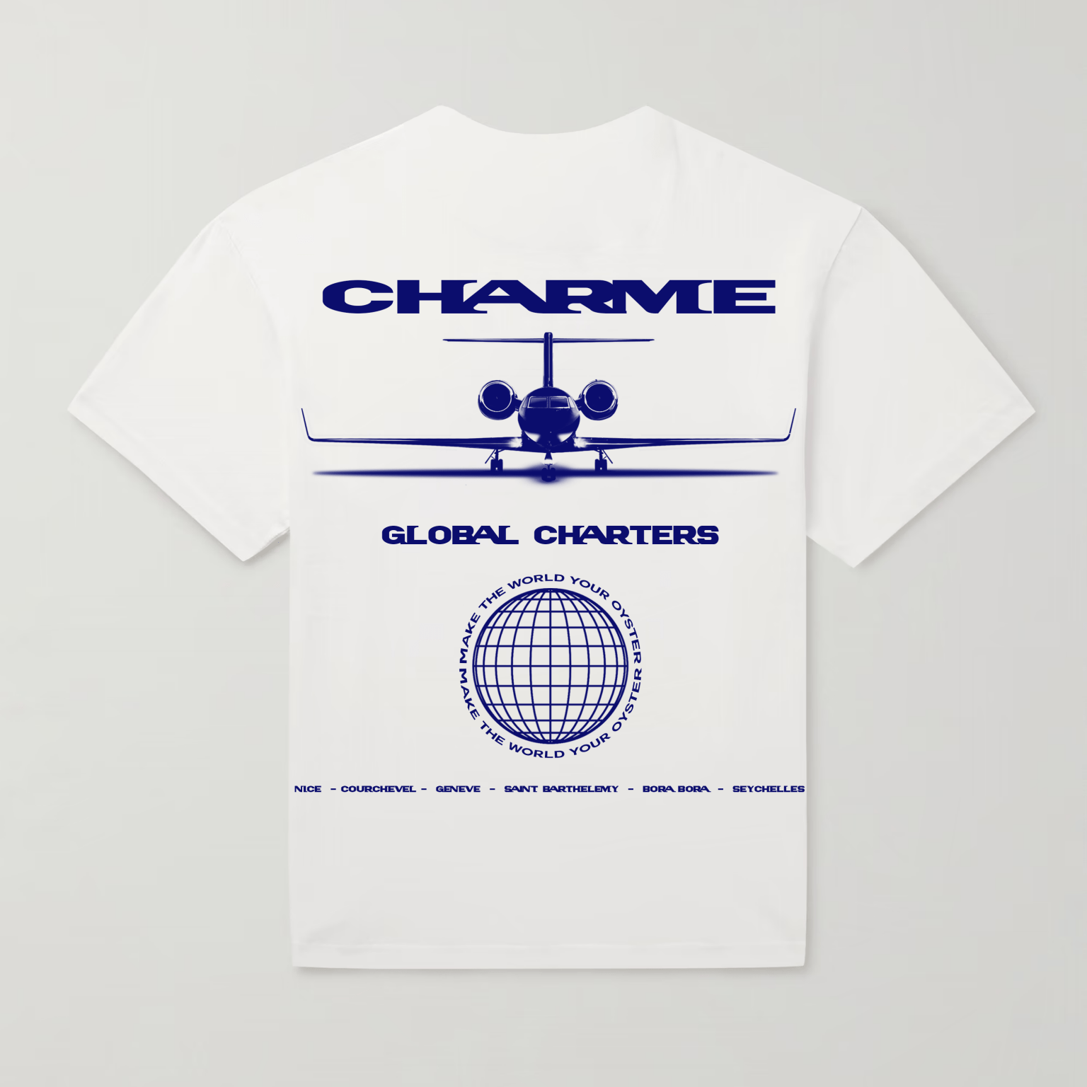 CHARME GLOBAL CHARTERS TEE - Amelie Charme