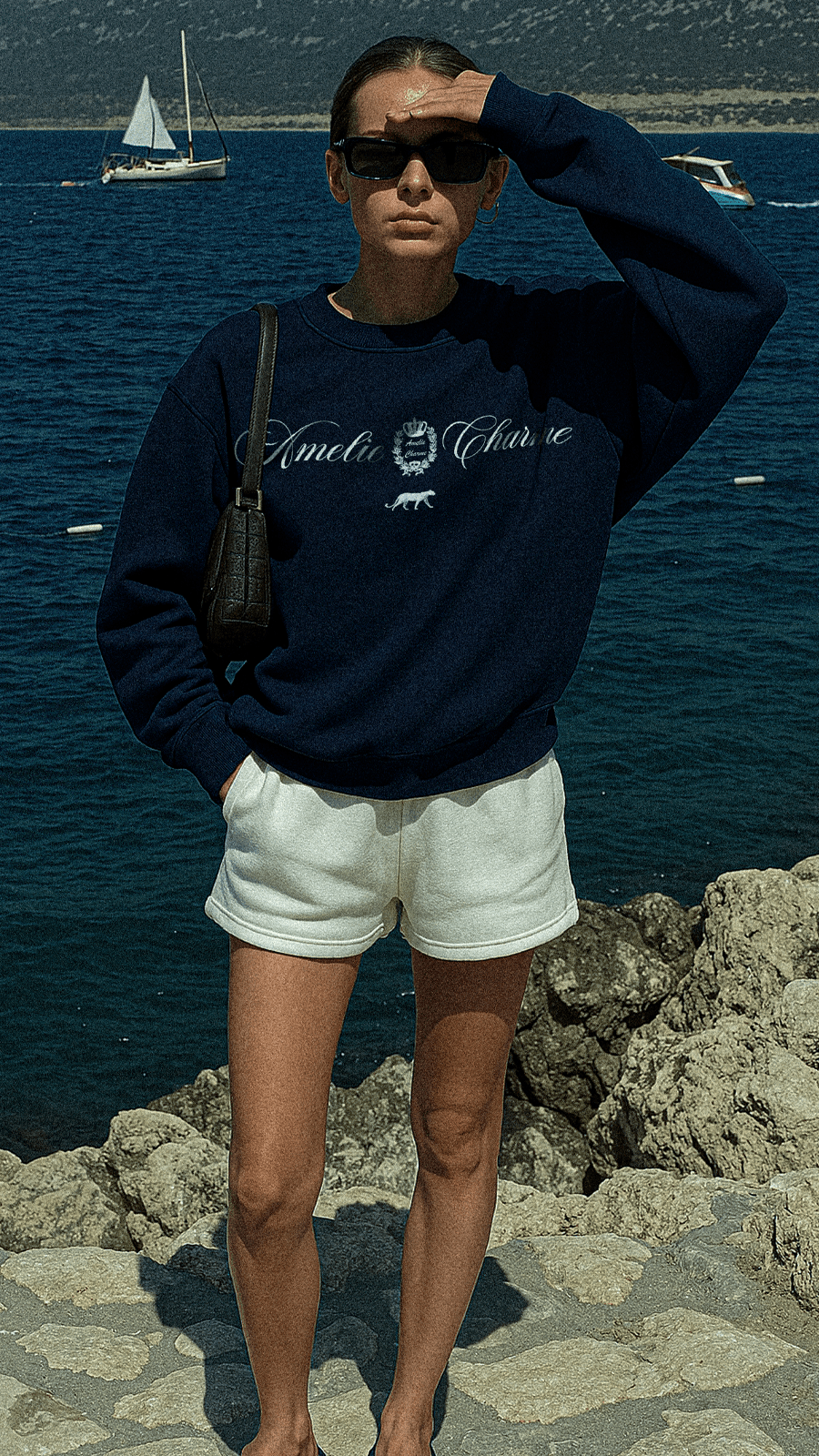 Charme Panthere Femme Crewneck - Amelie Charme