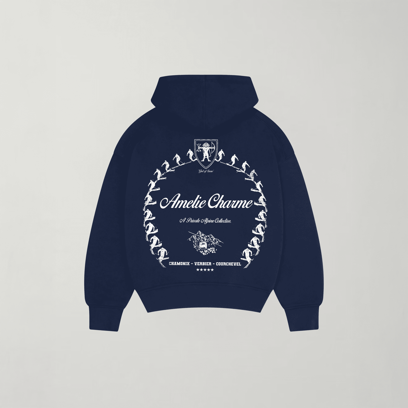 Charme Resort Hoodie Black. - Amelie Charme