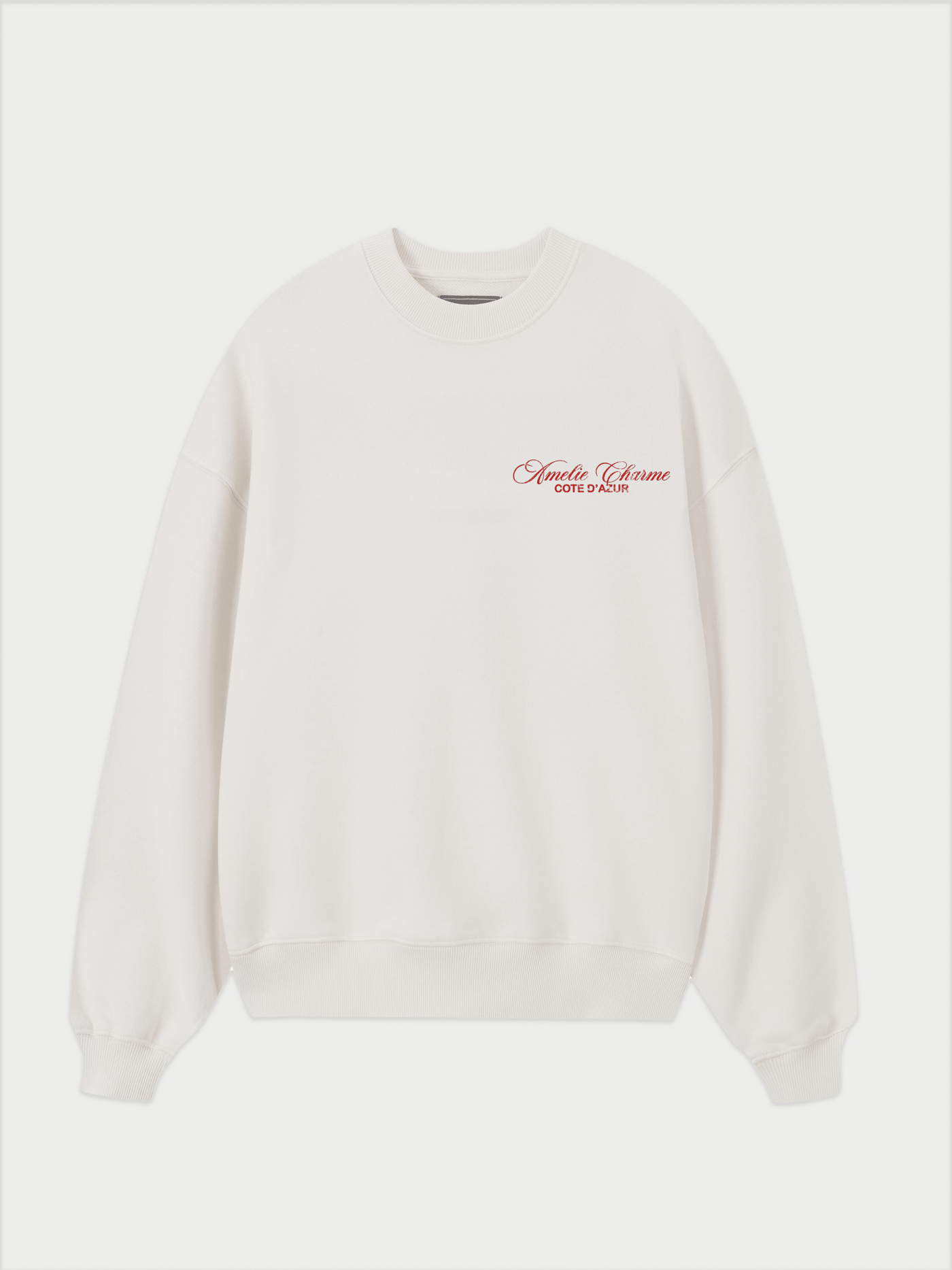 Chateau de Charme White Crewneck - Amelie Charme
