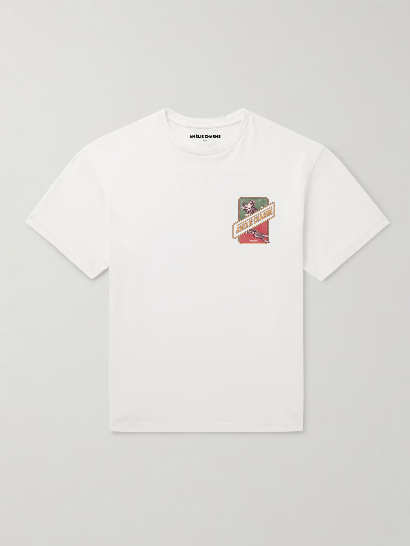 Italian Motor Oil Tee - Amelie Charme