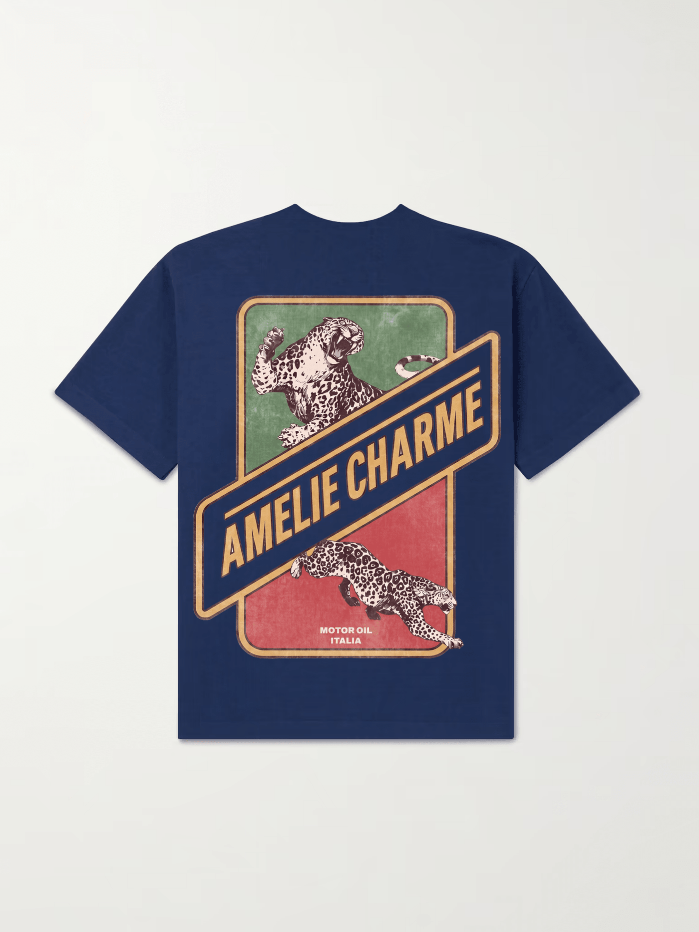 Italian Motor Oil Tee - Amelie Charme