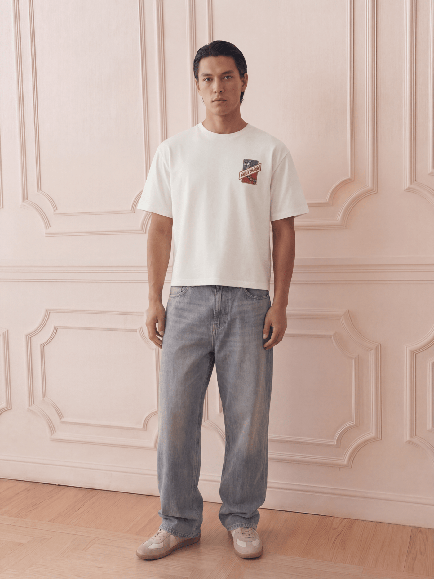 Italian Motor Oil Tee - Amelie Charme