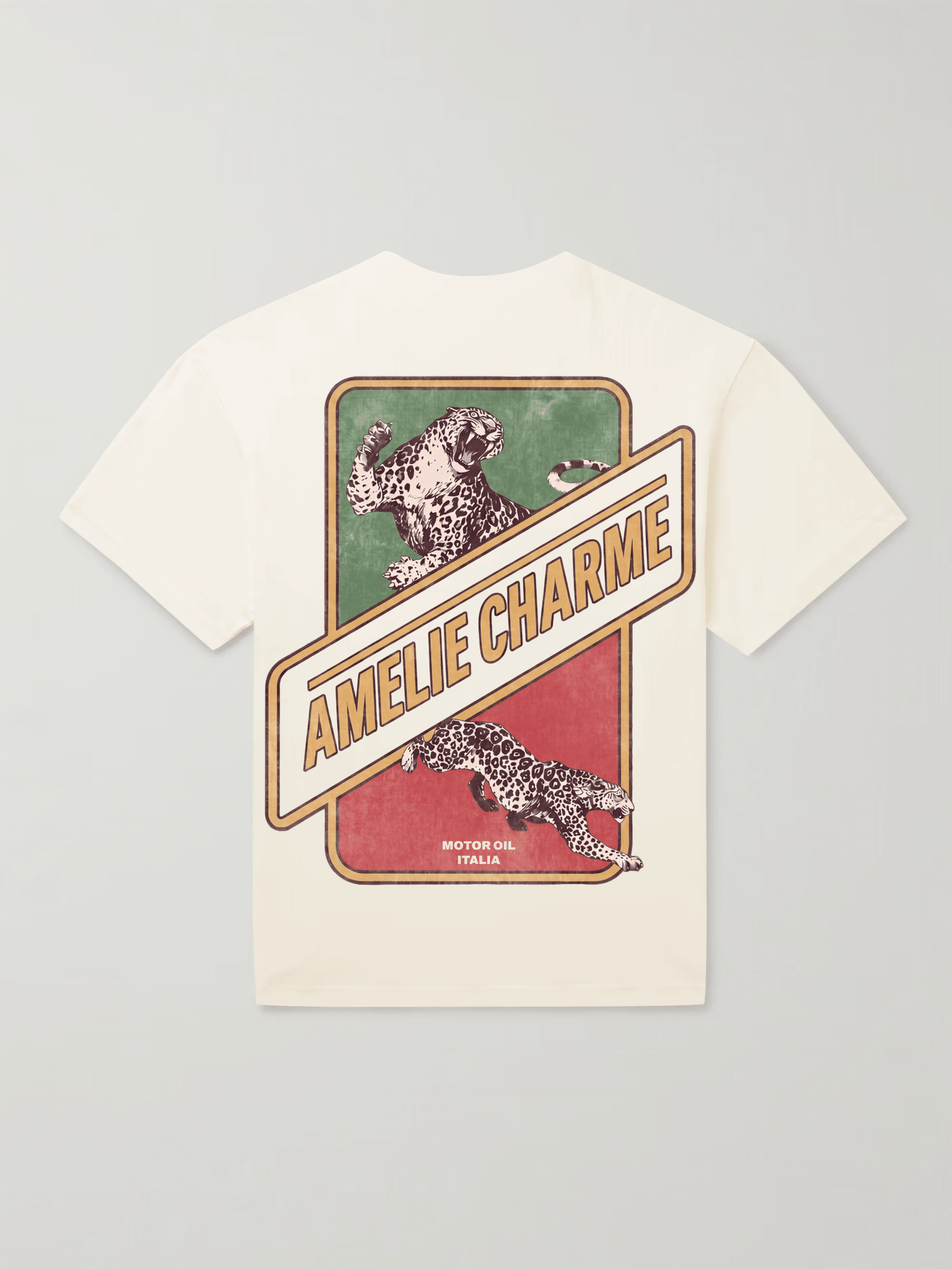 Italian Motor Oil Tee - Amelie Charme