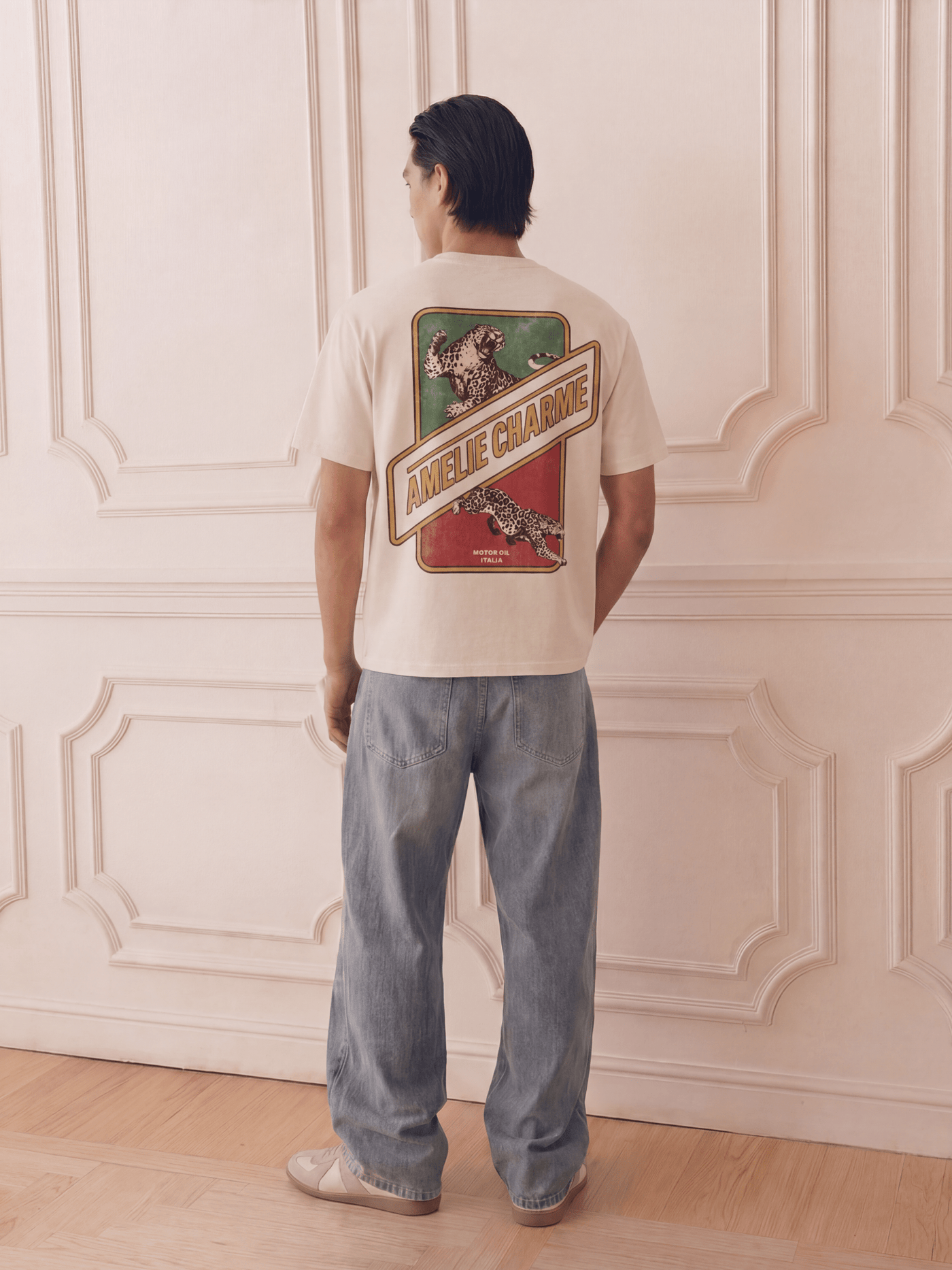 Italian Motor Oil Tee - Amelie Charme