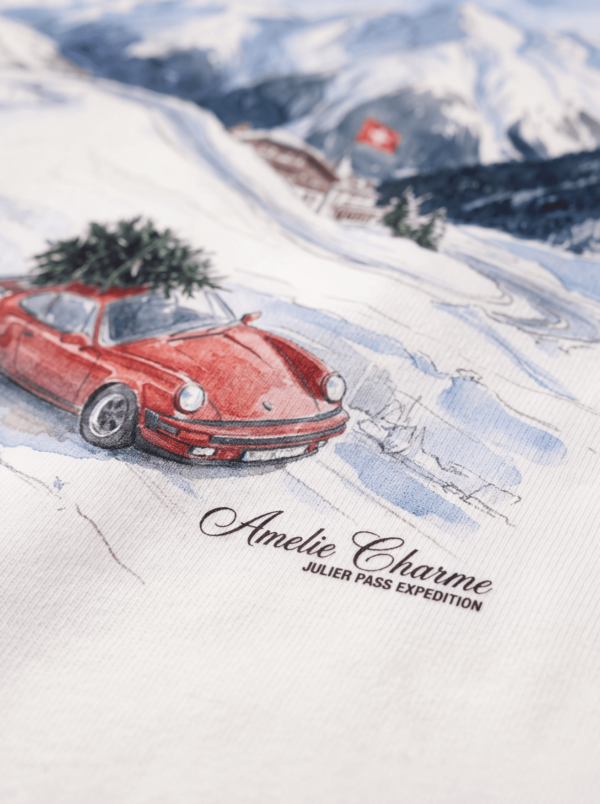 Julier Pass Expedition Tee - Amelie Charme