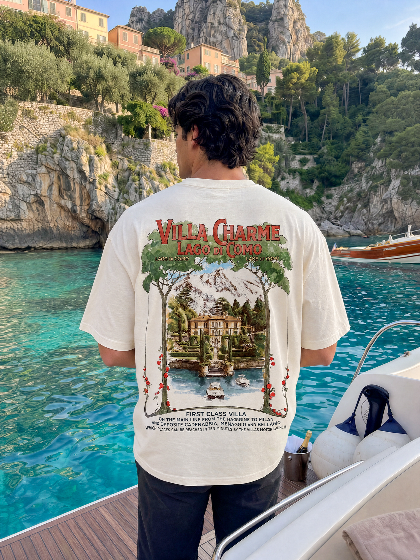 Lake Como Tee - Amelie Charme