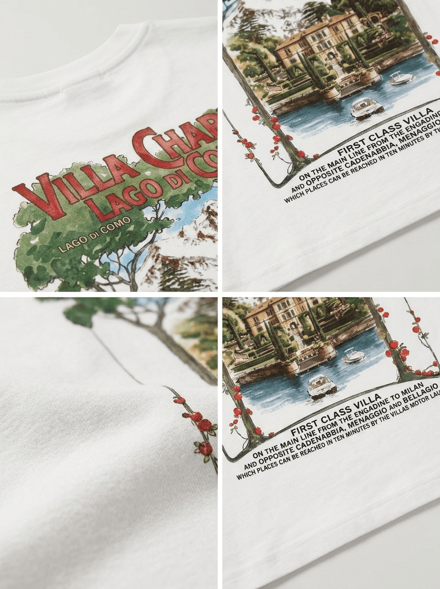 Lake Como Tee - Amelie Charme