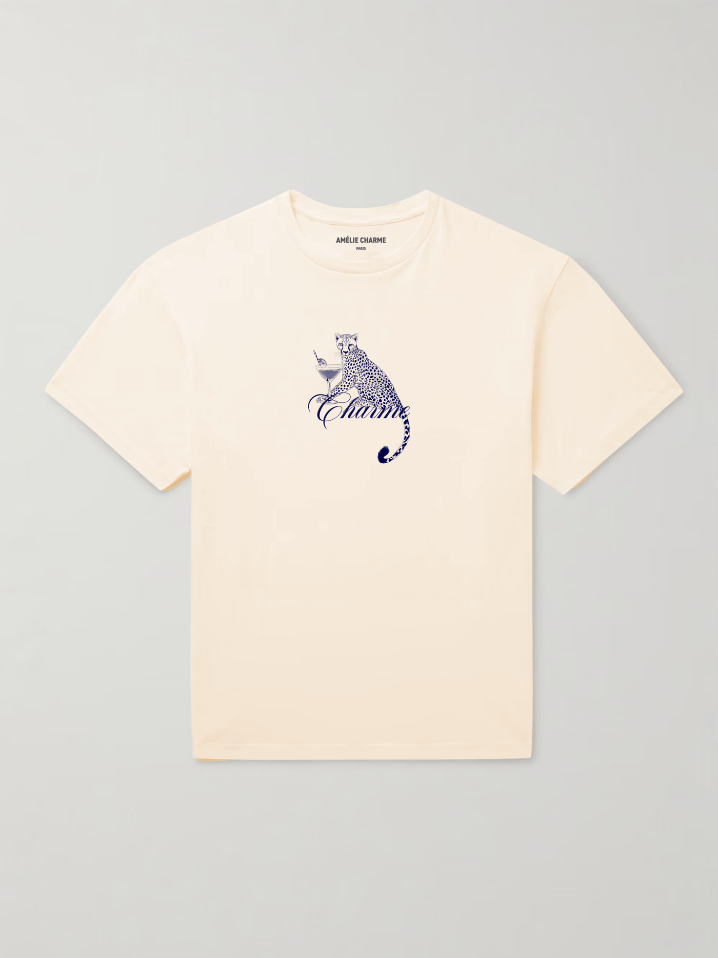 L'oeil Du Panthére Martini Tee - Amelie Charme
