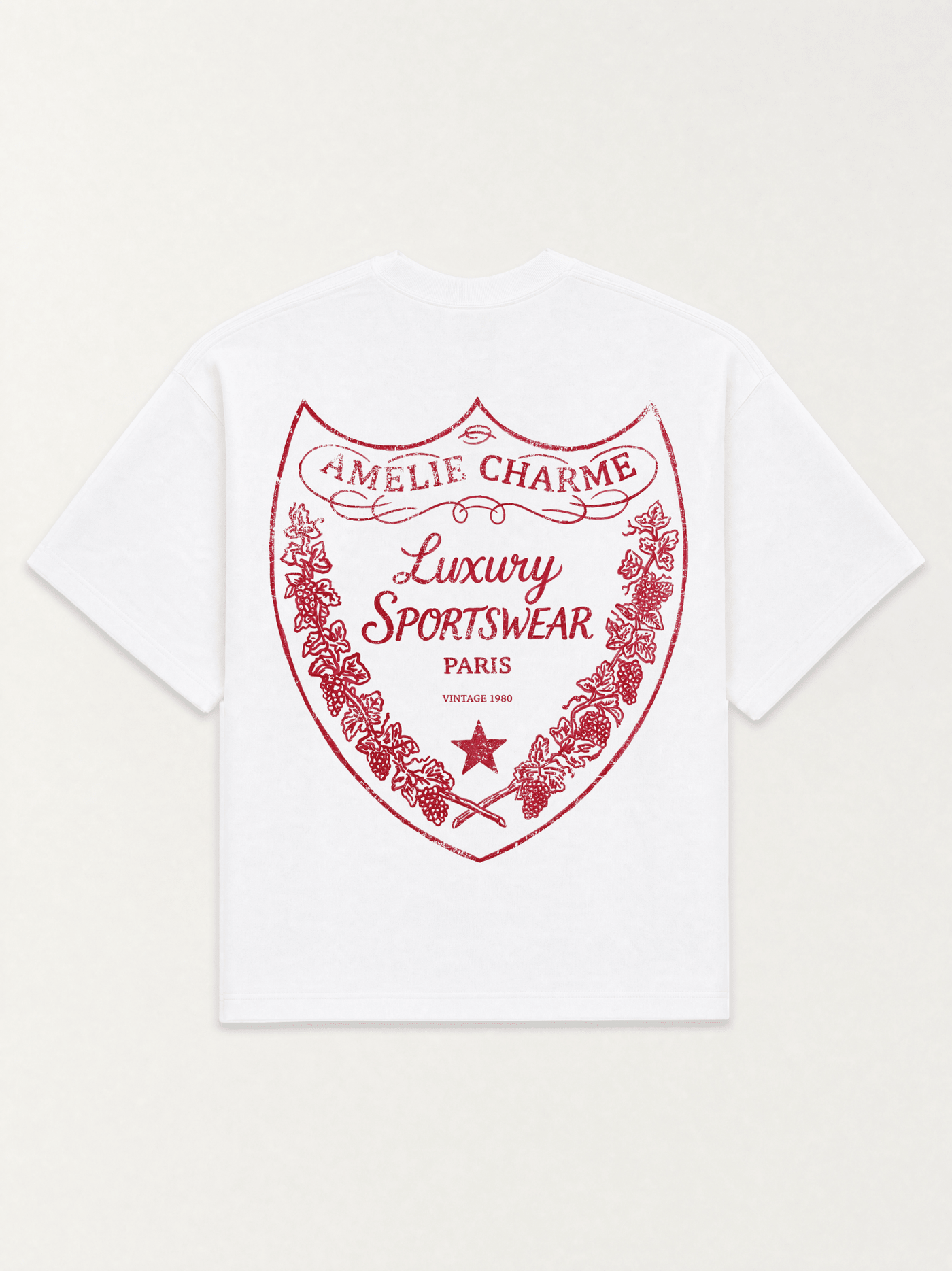 Luxury Brut Tee, French Terry - Amelie Charme