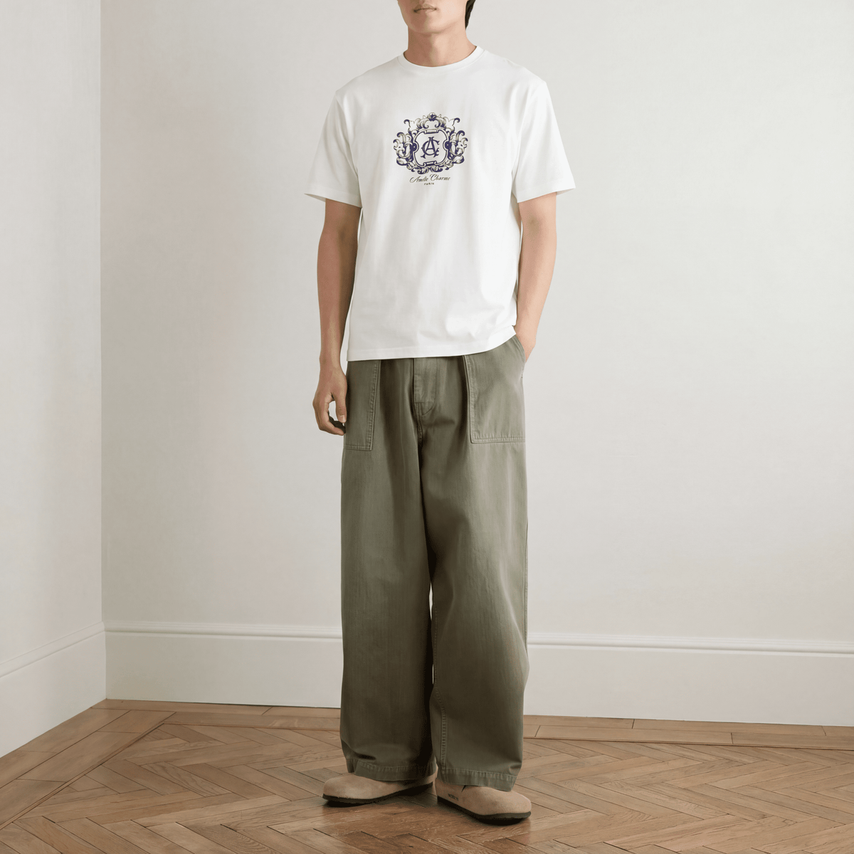 Parisian Crest Tee - Amelie Charme