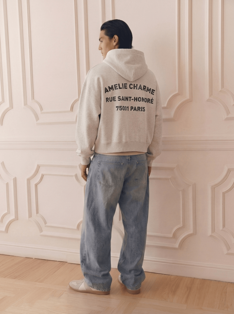 Rue Saint-Honore Hoodie - Amelie Charme