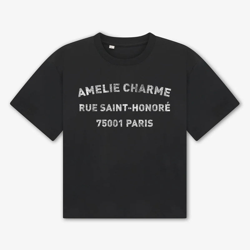 Rue St Honore Boxy Fit Tee - Amelie Charme