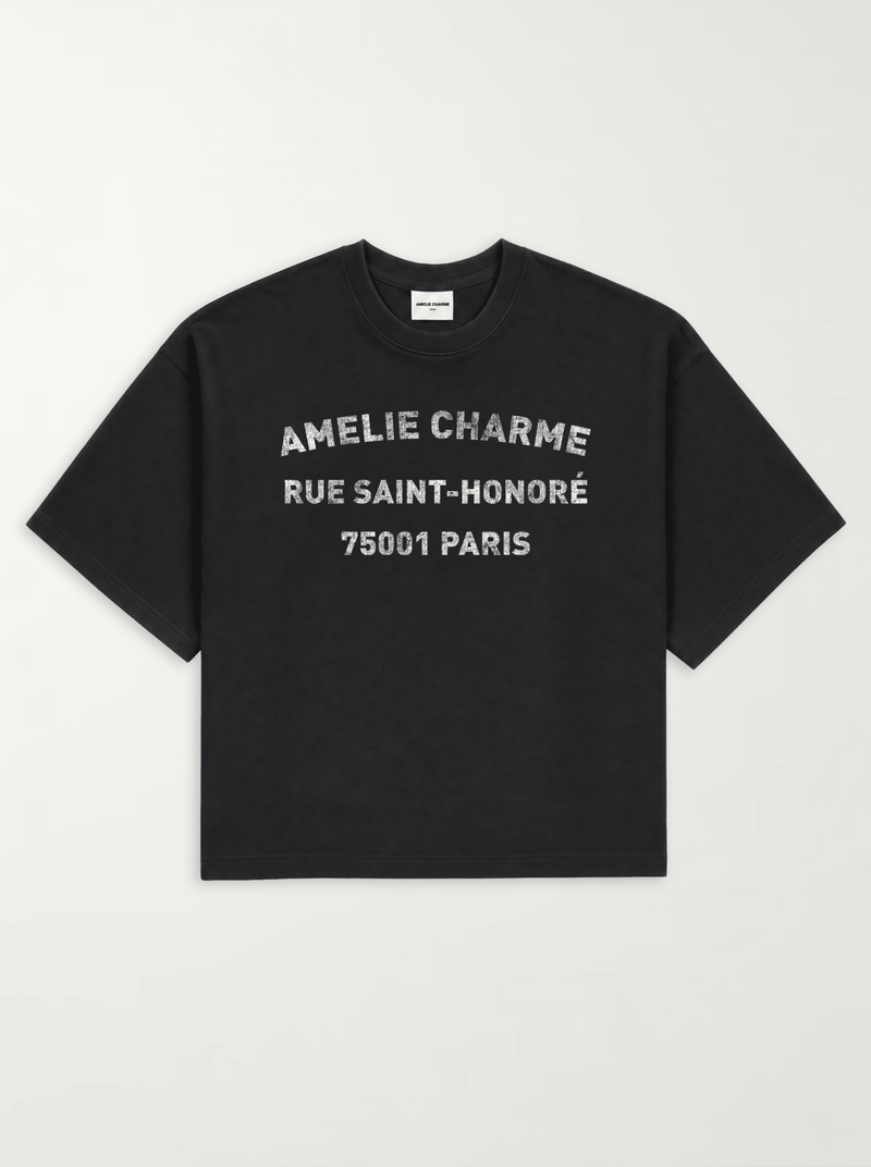 Rue St Honore Boxy Fit Tee - Amelie Charme