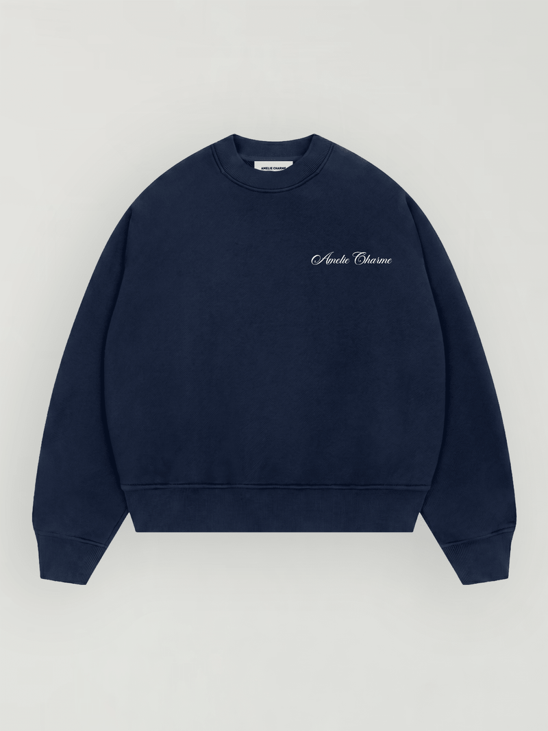 Simple Logo Crewneck - Amelie Charme