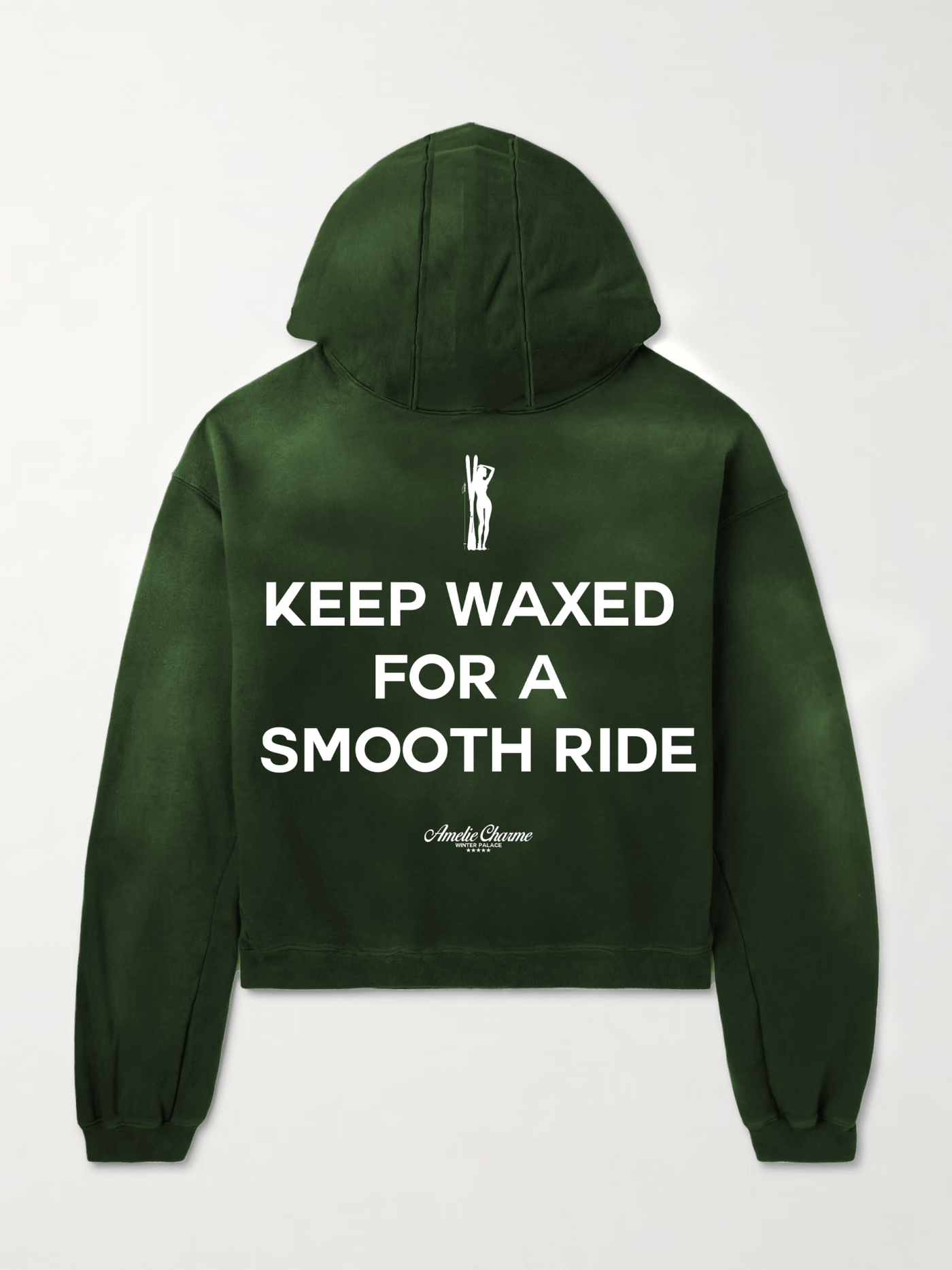 Ski Car Heavyweight Hoodie (Sun - faded) - Amelie Charme