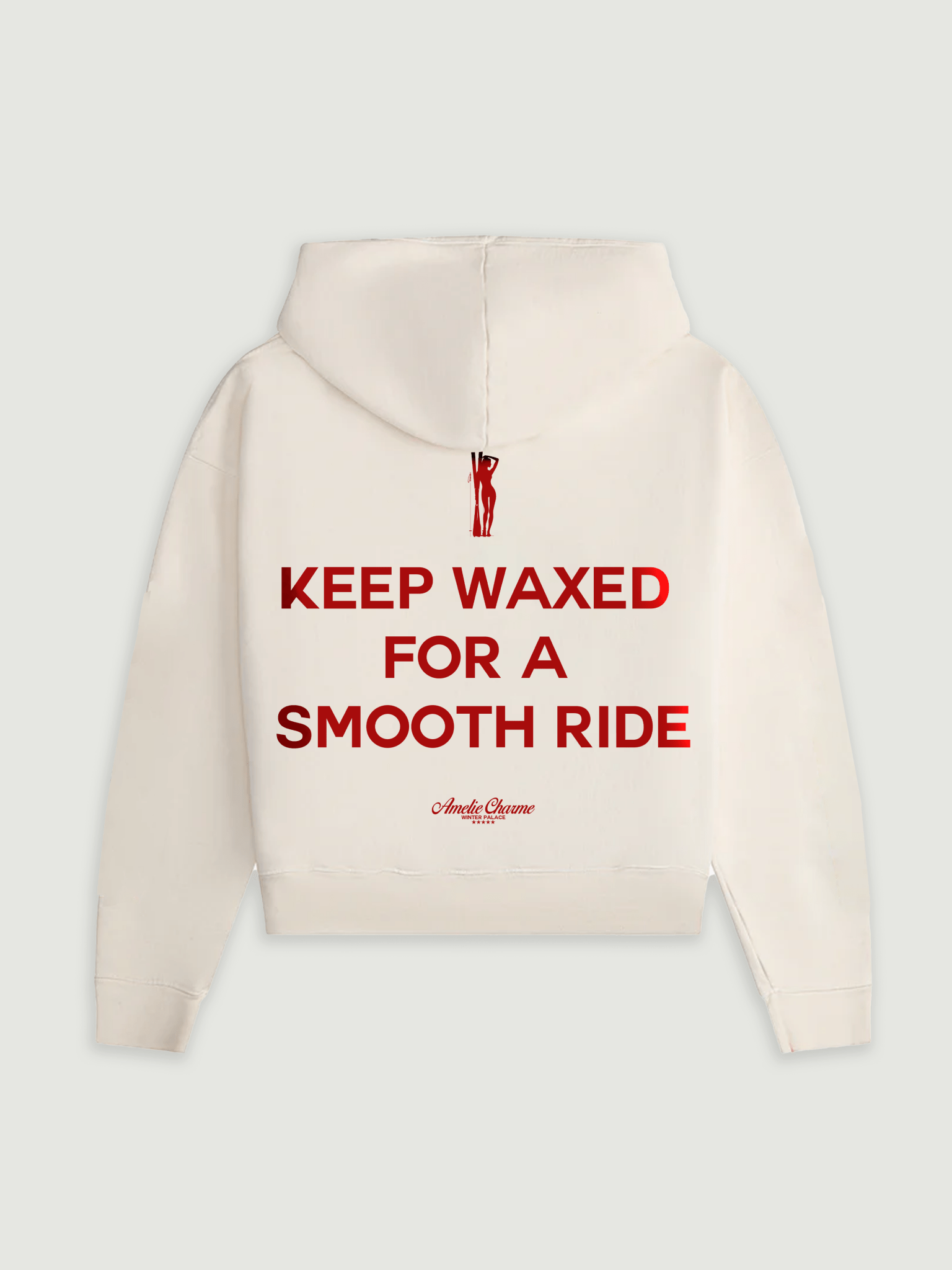 'SKI CARE' Heavyweight Hoodie - Amelie Charme