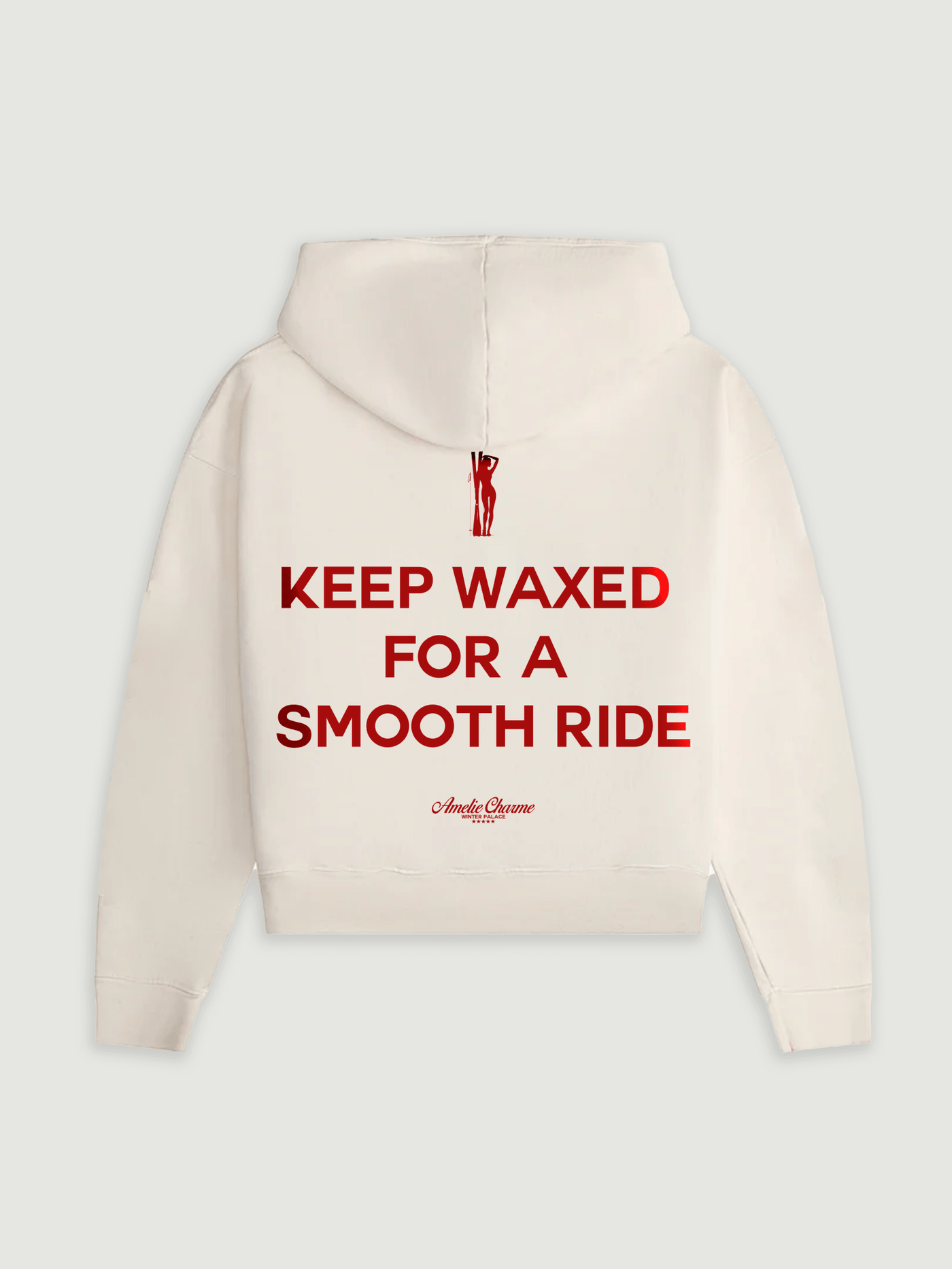 'SKI CARE' Heavyweight Hoodie - Amelie Charme