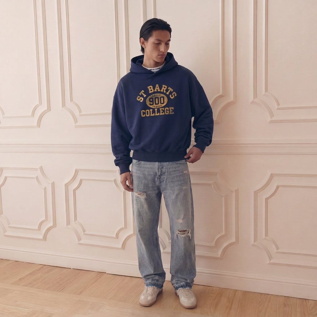 St Barts Collegiate Hoodie - Amelie Charme