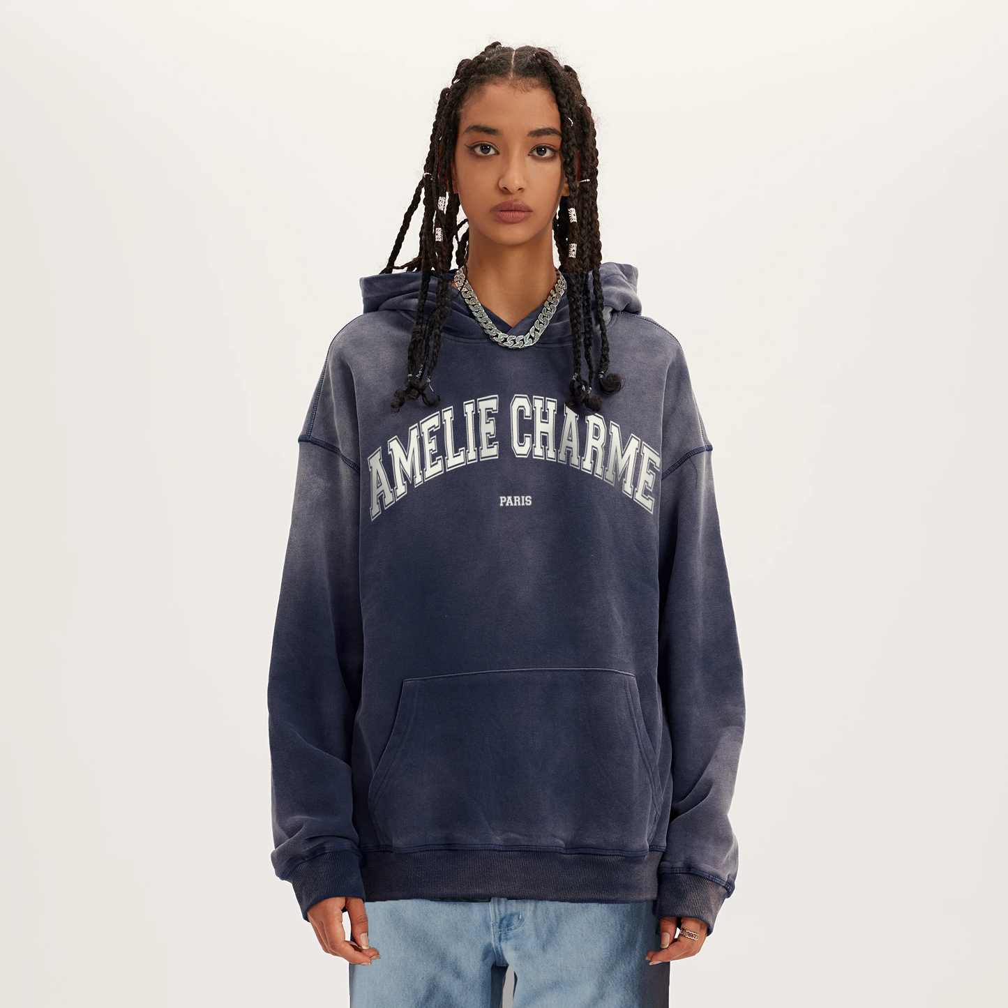 Amelie Charme Paris Varsity Hoodie