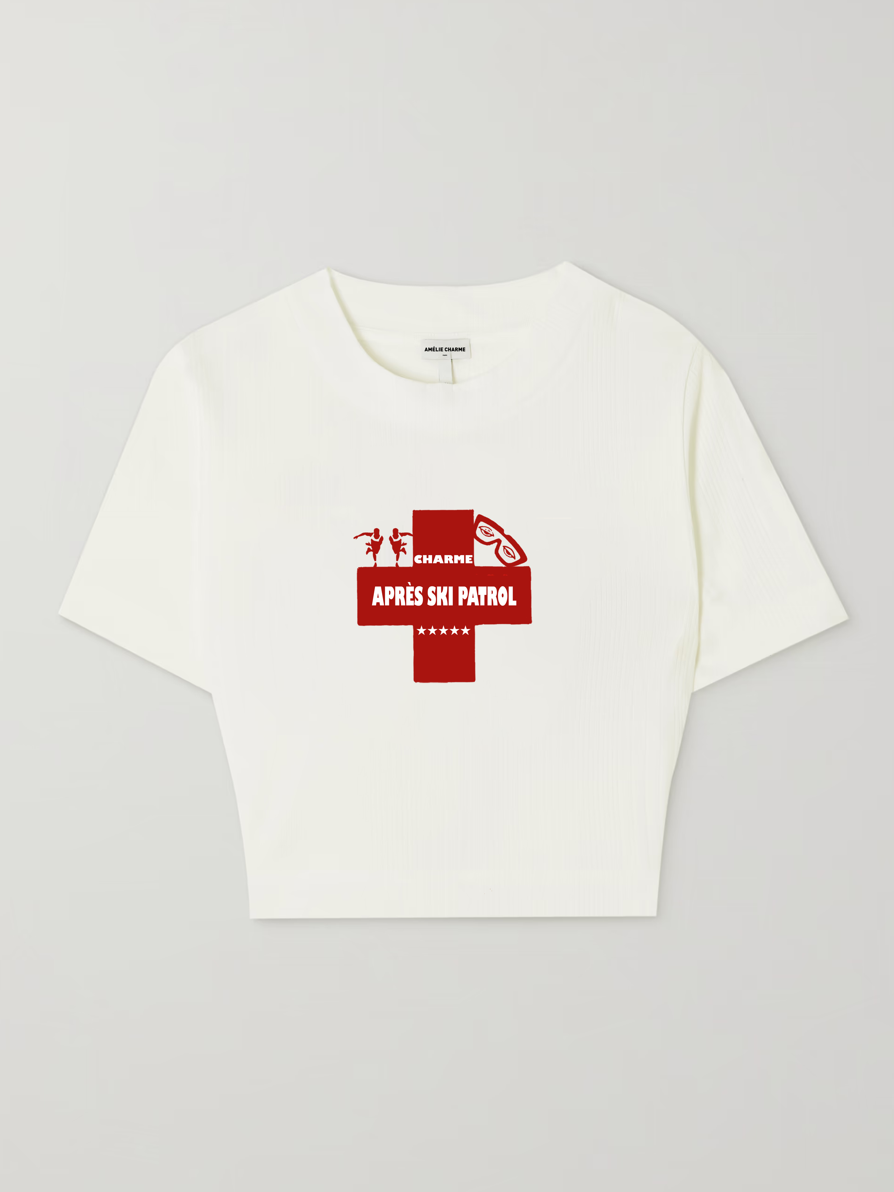 Charme Ski Patrol Baby Tee