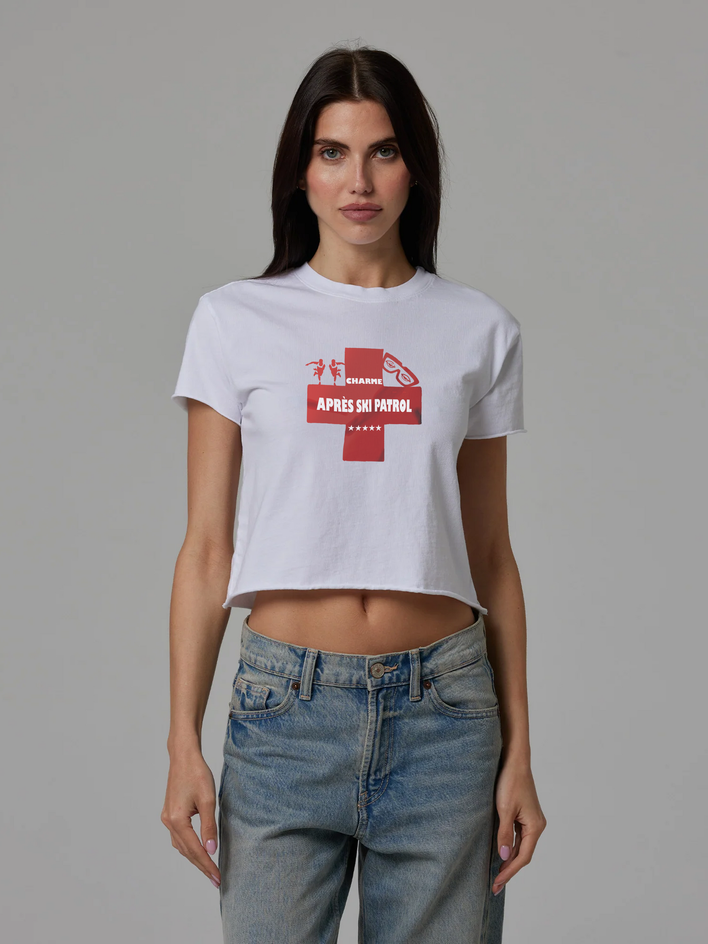 Charme Ski Patrol Baby Tee