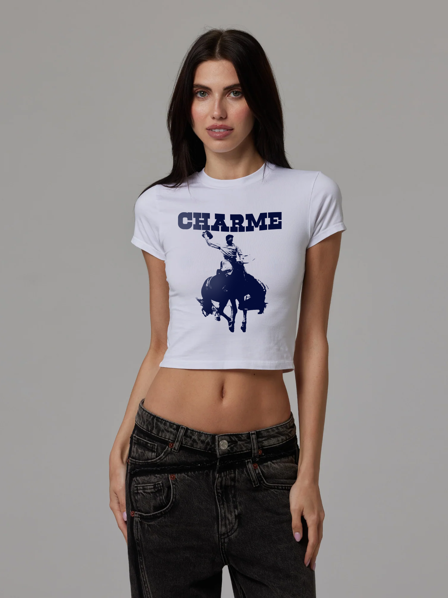 Charme Bronc Baby Tee