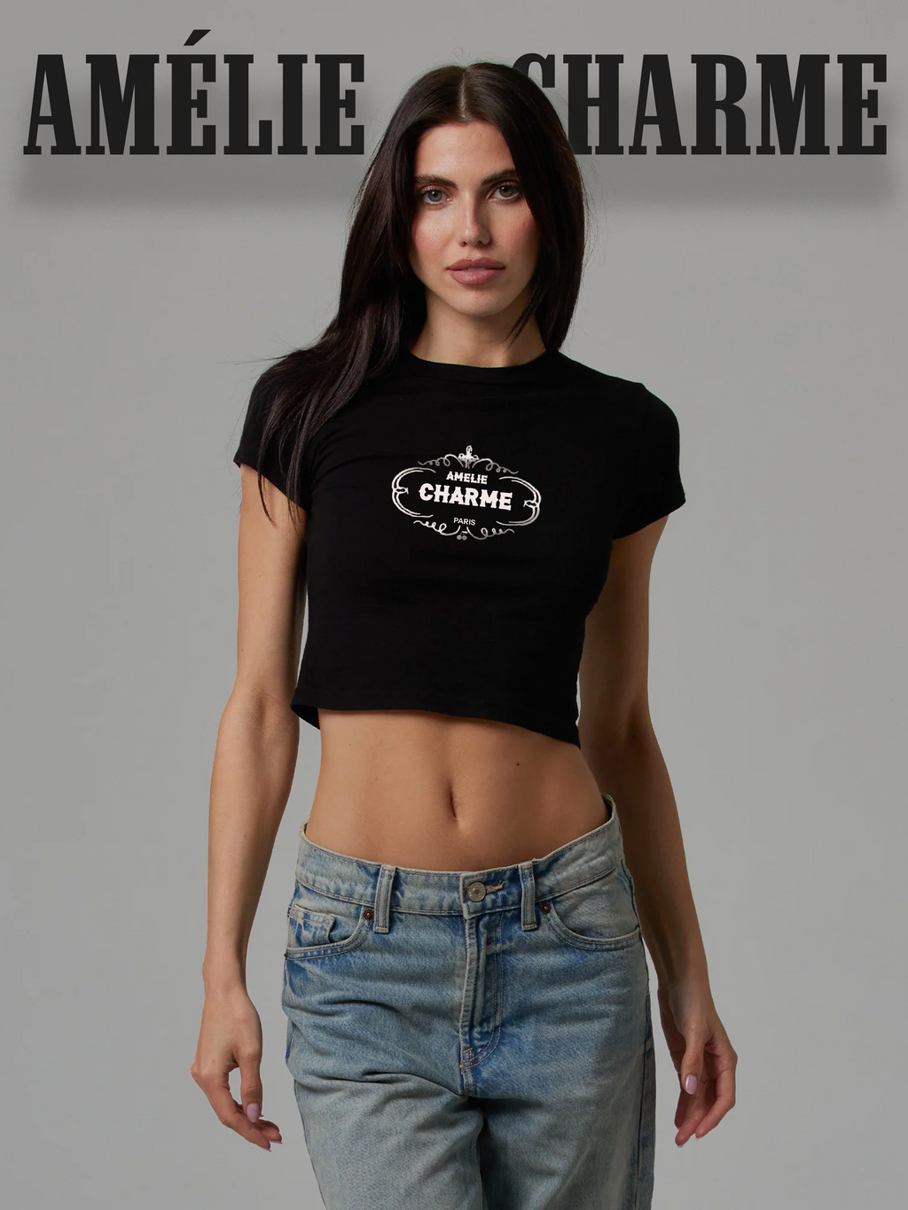 Amelie Logo Baby Tee