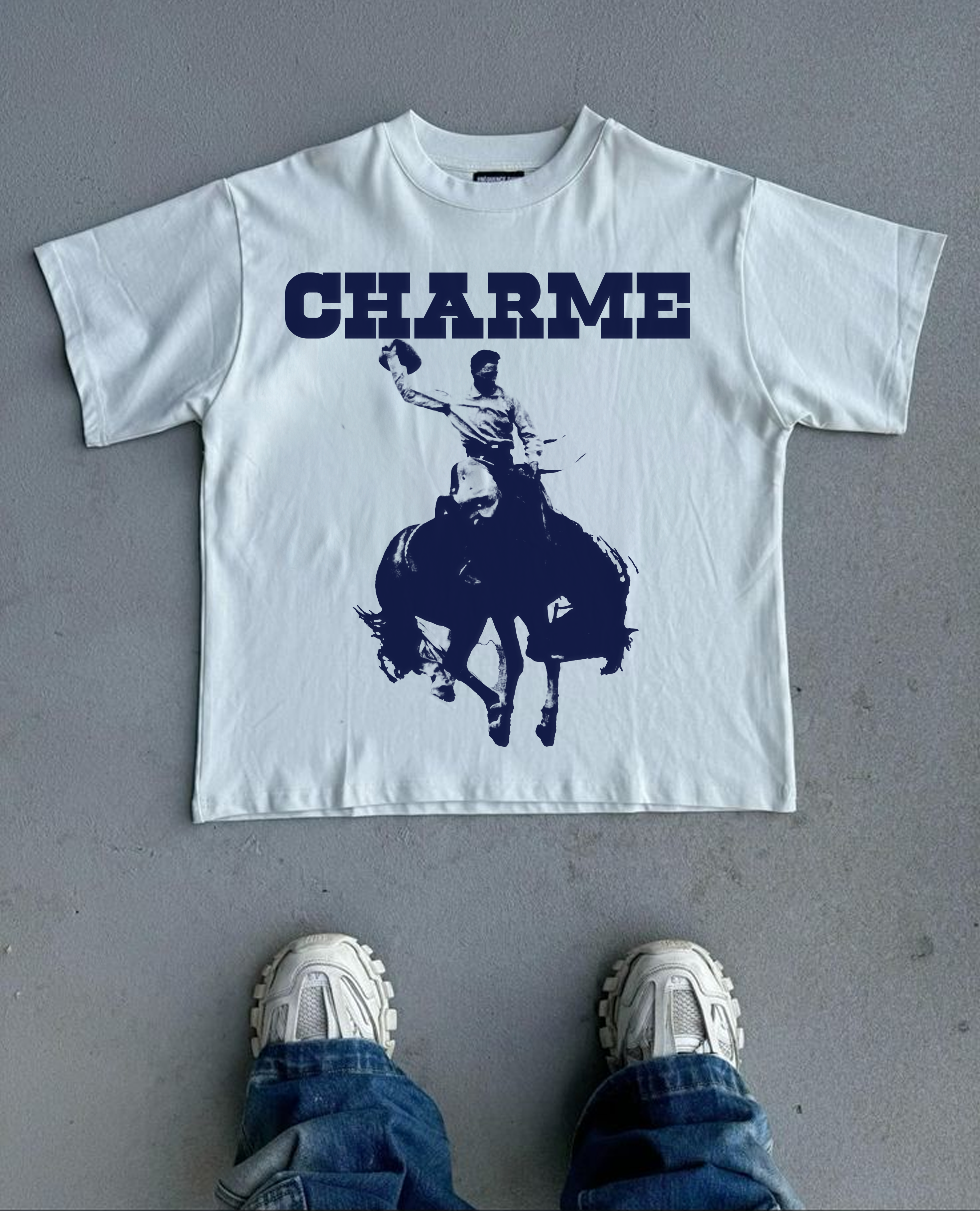 'The fit on my Charme Bronc Tee is next world. Came back the next day and ordered 3 more.'