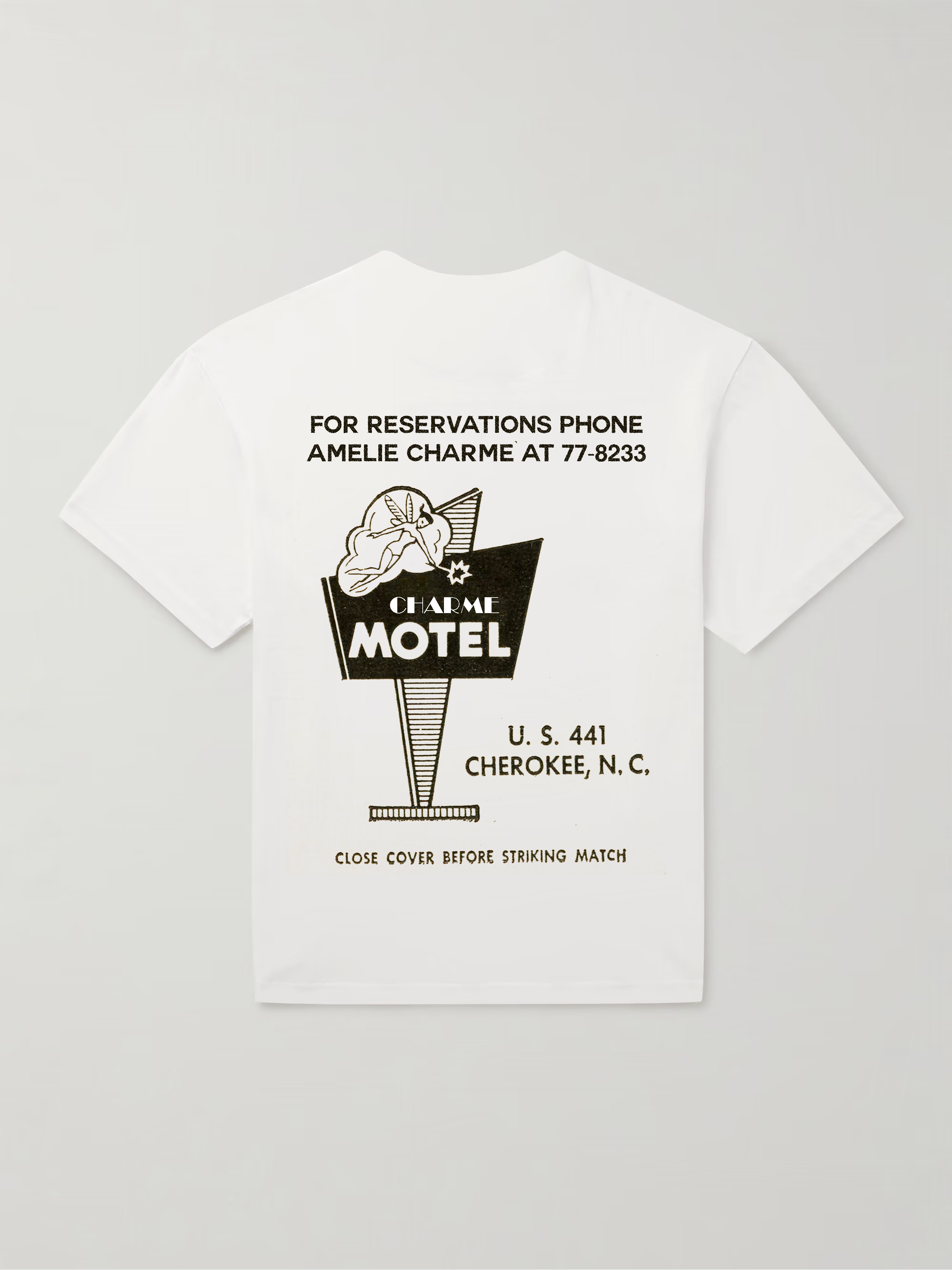 Charme Motel Matches T-shirt White