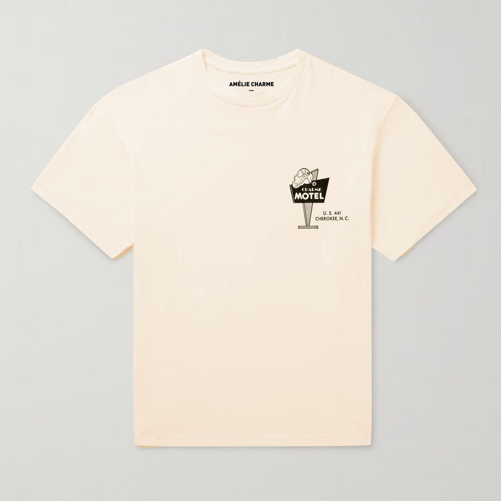 Charme Motel Matches T-shirt Apricot