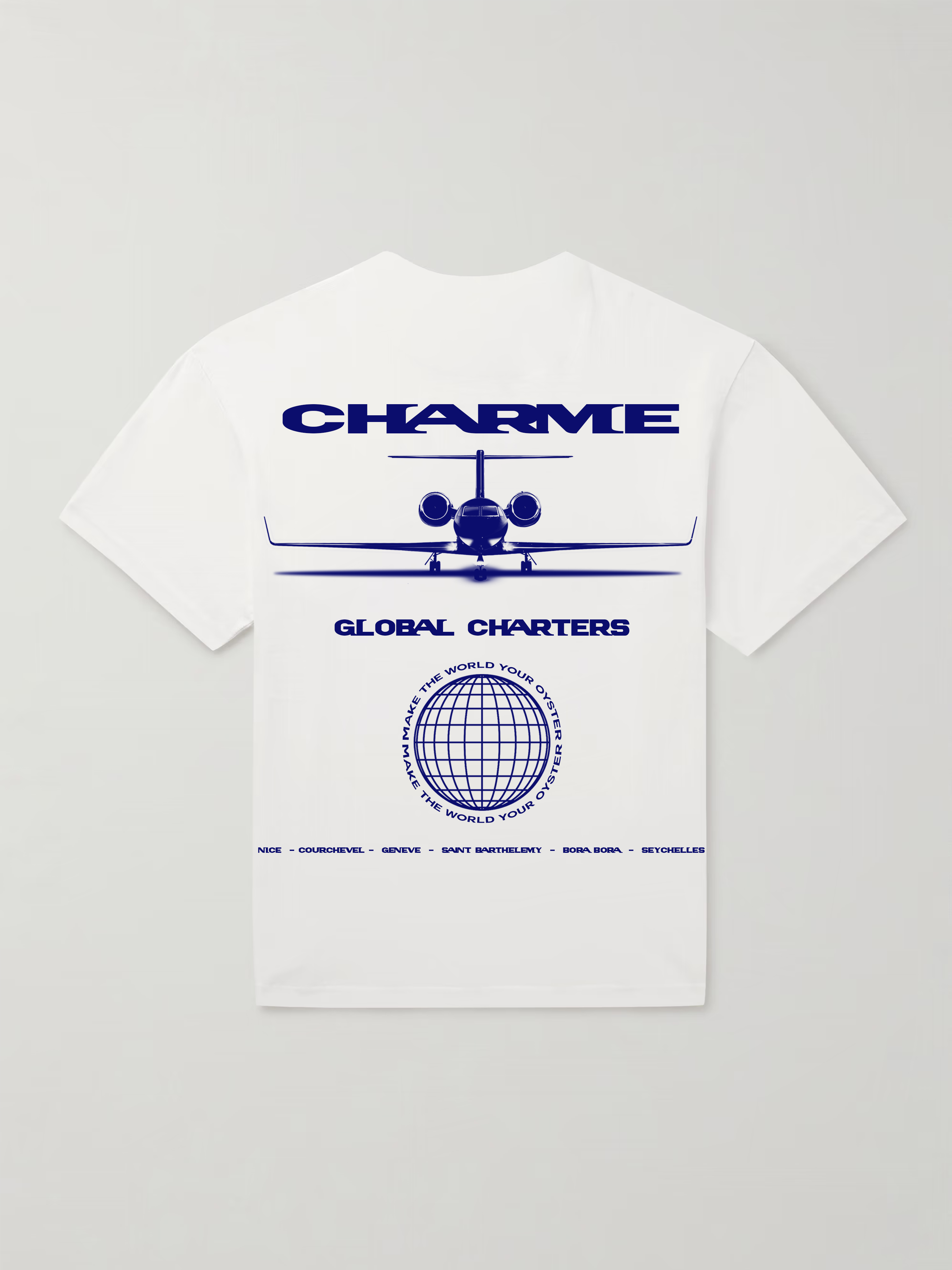 CHARME GLOBAL CHARTERS TEE