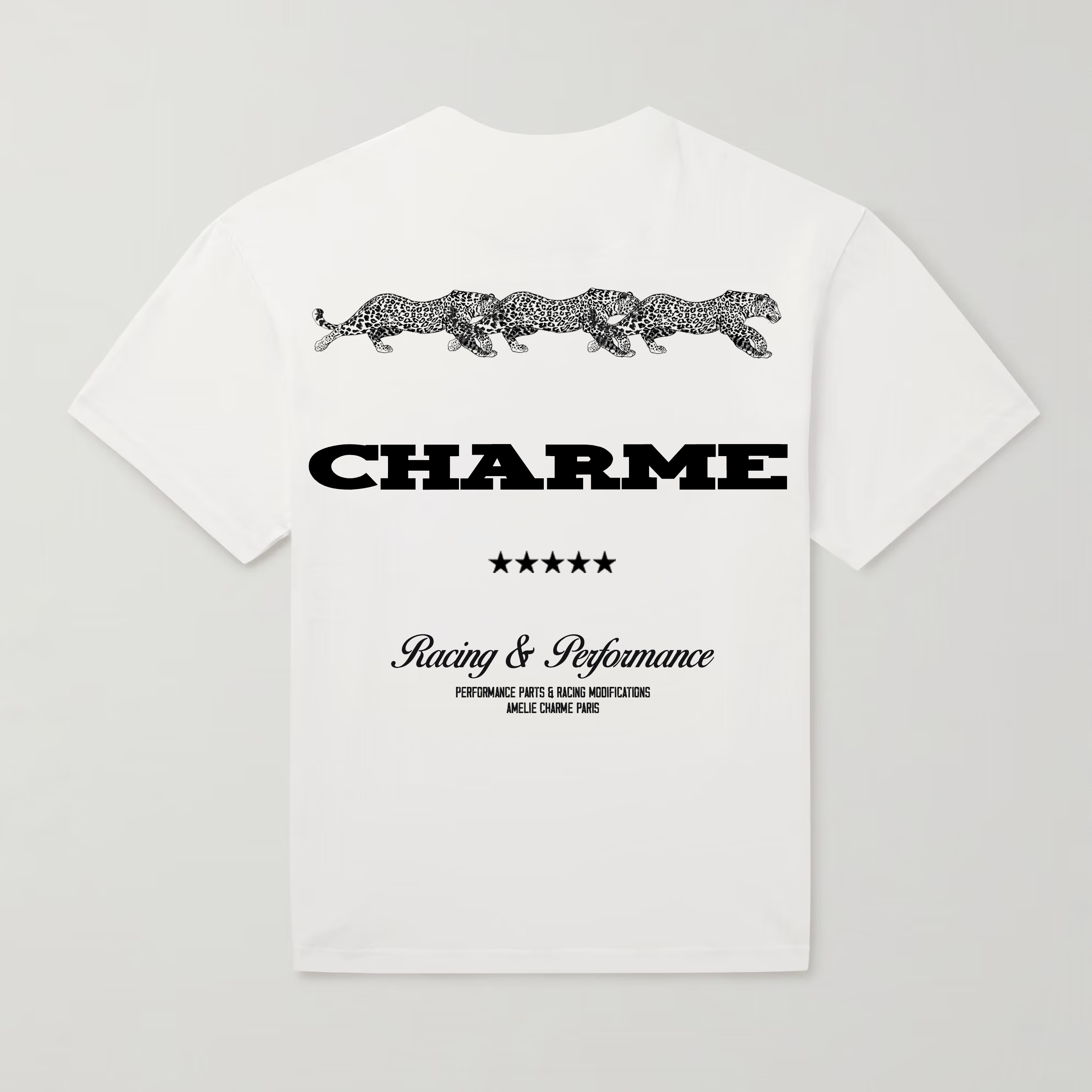 Charme Tri-panther Racing & Performance Tee