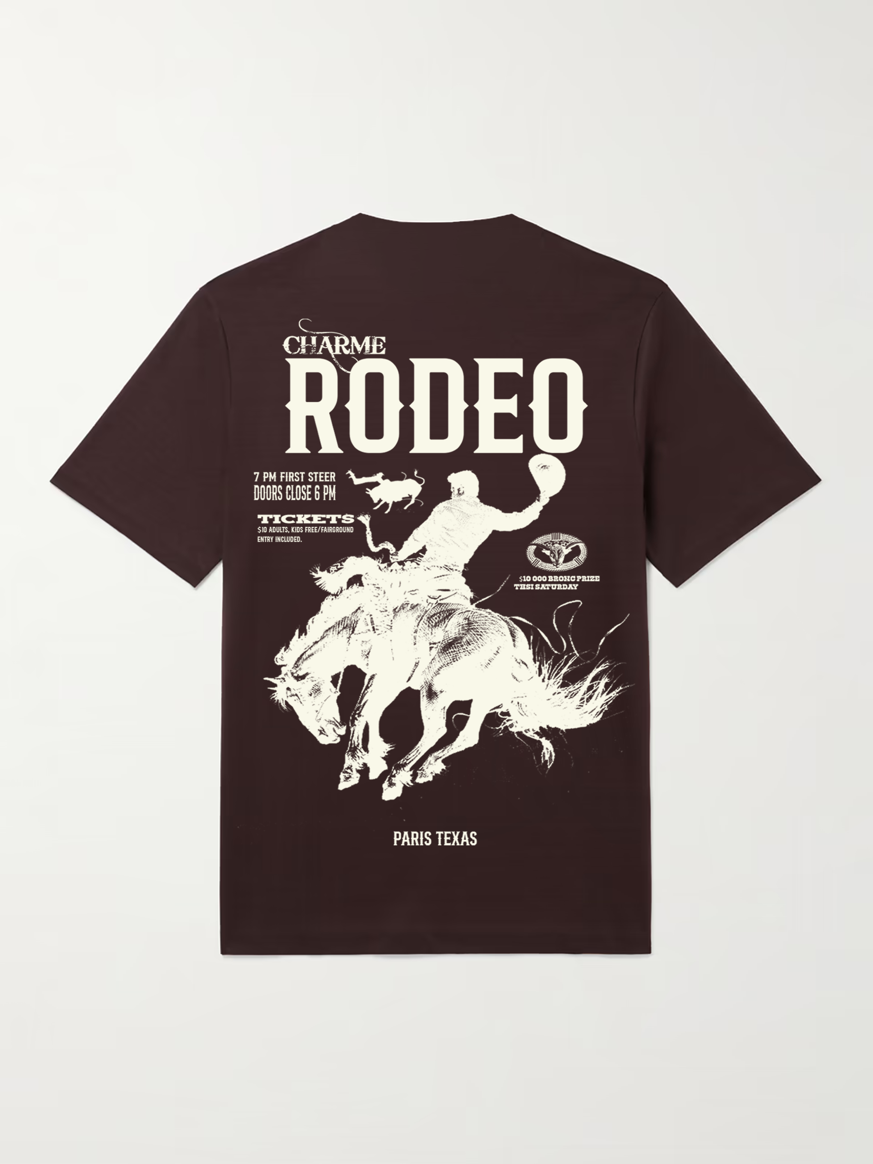 Paris, Texas Rodeo Tee