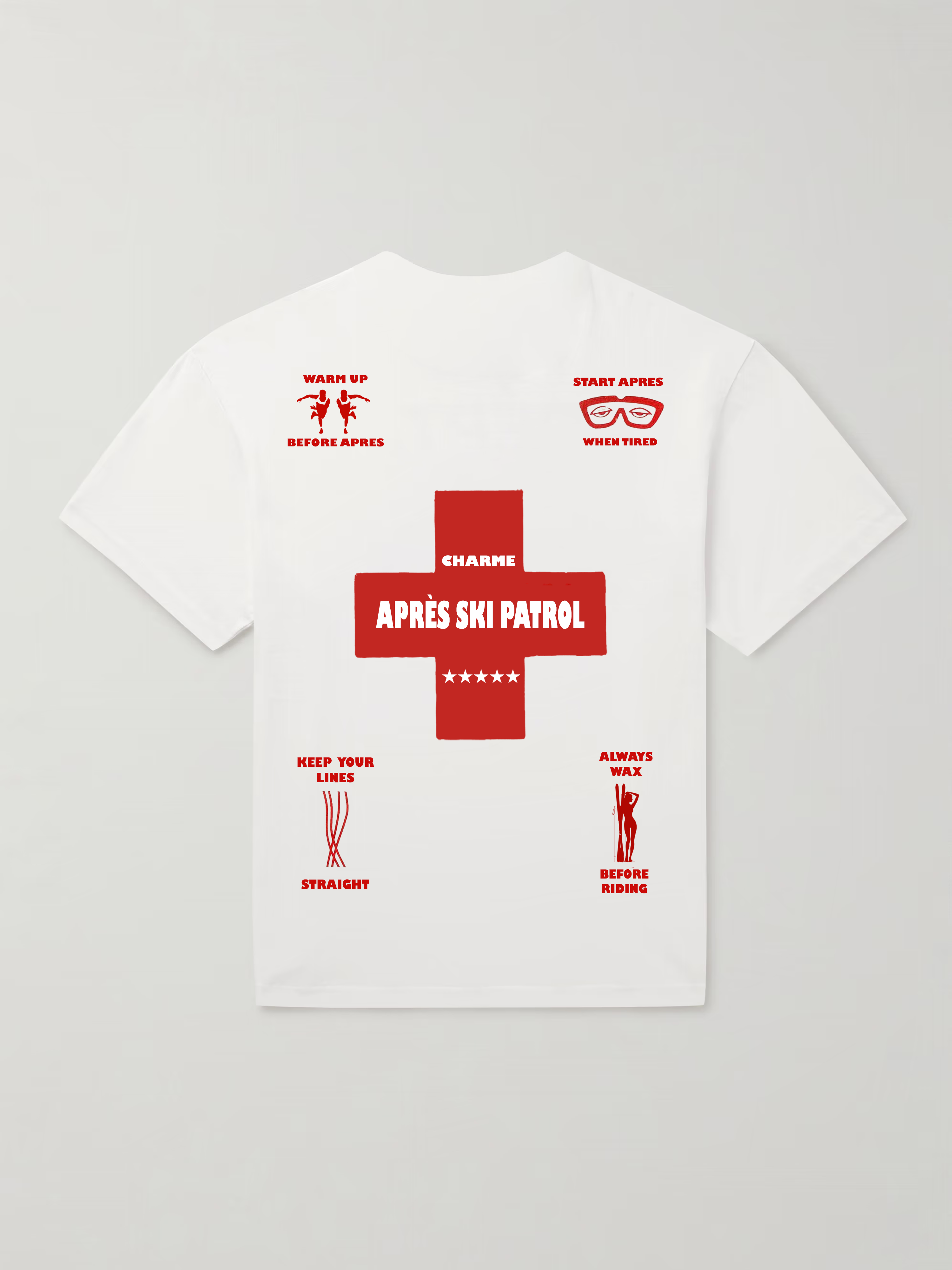 Charme Ski Patrol Tee
