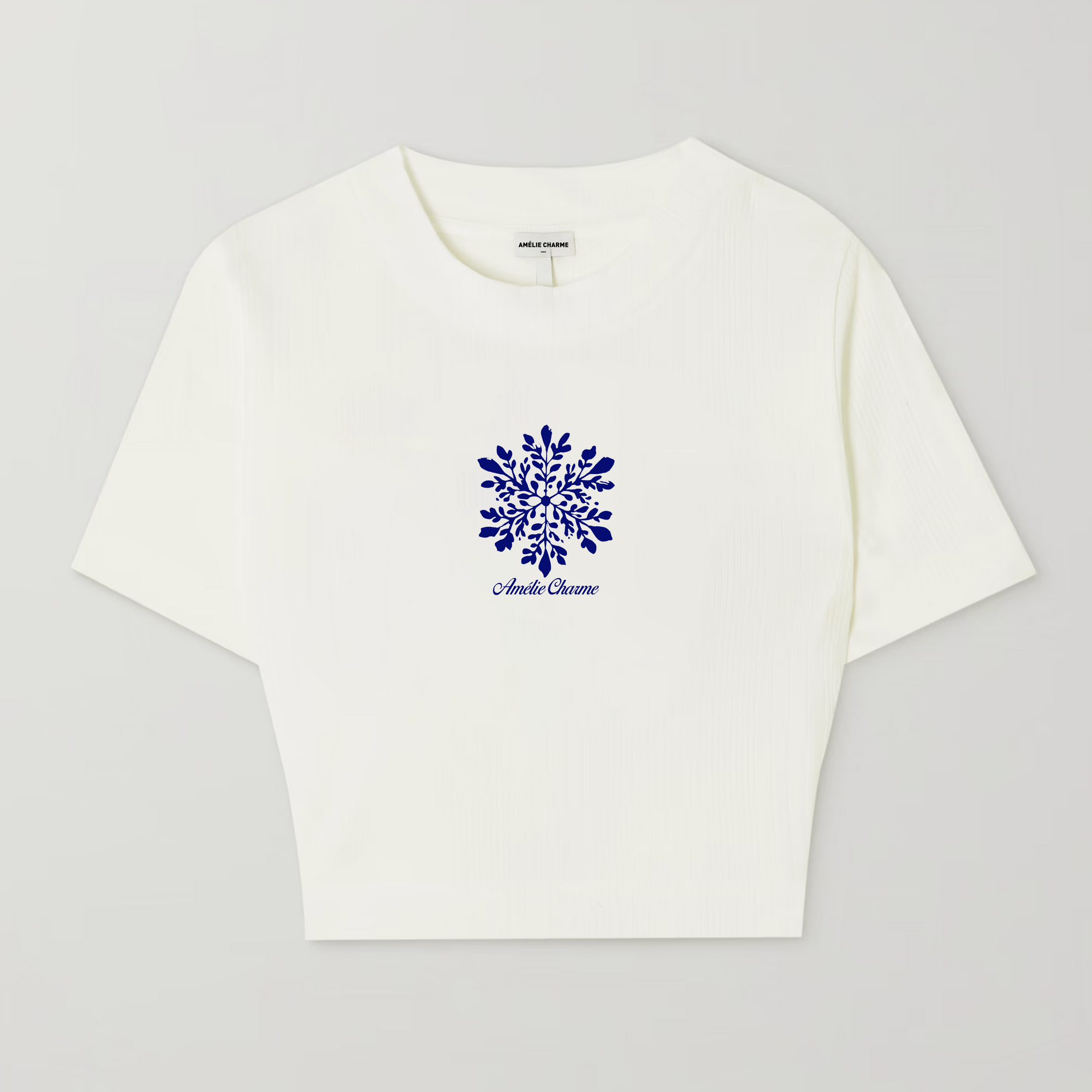 Charme Snowflake Baby Tee
