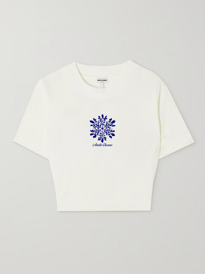 Charme Snowflake Baby Tee