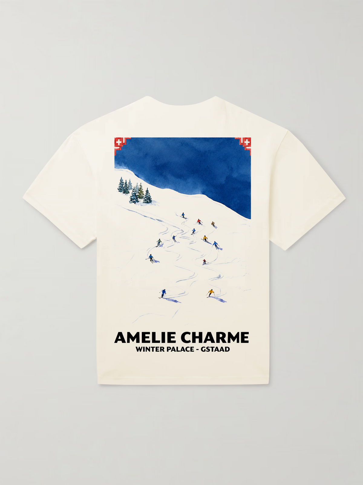 Gstaad Retro Ski Tee