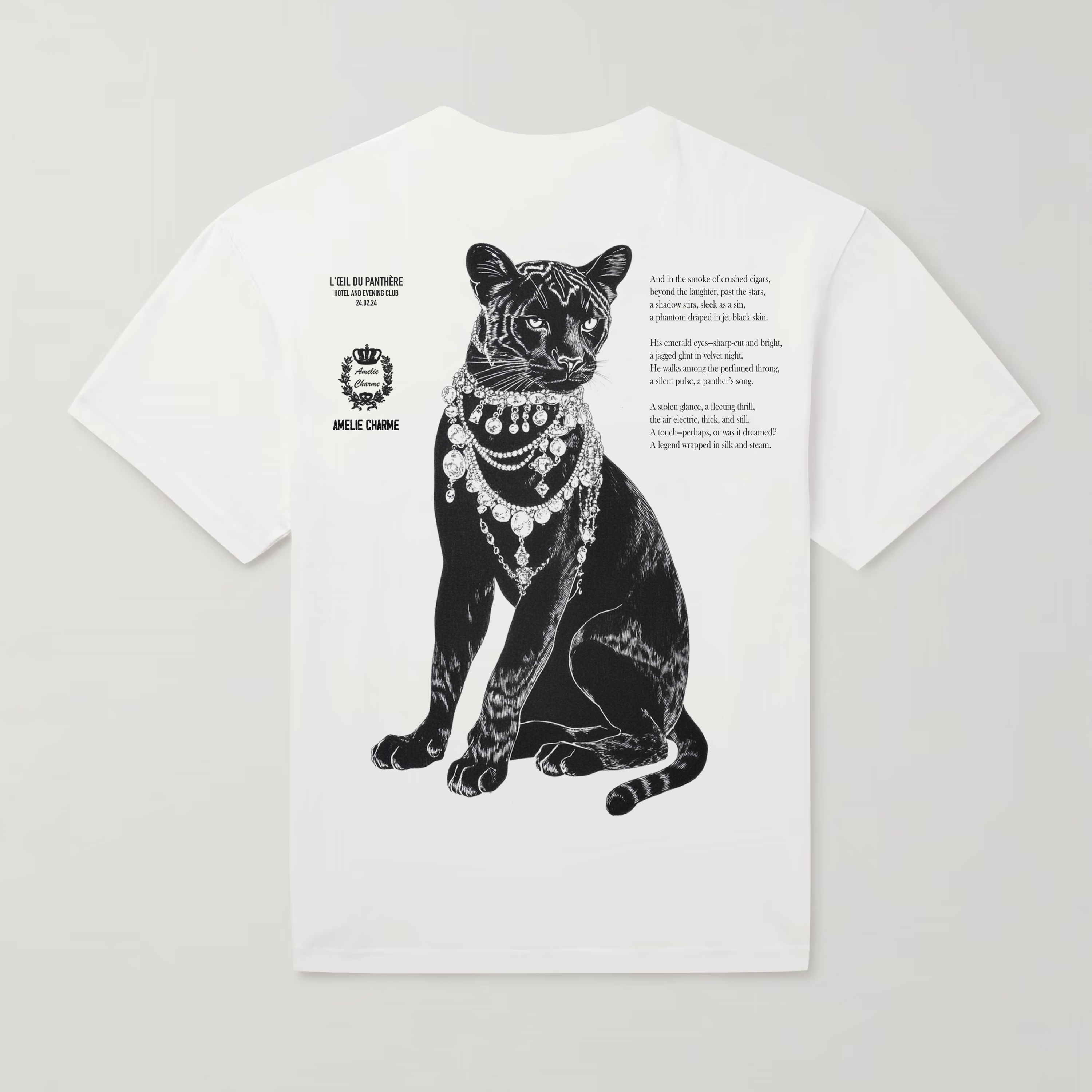Bejewelled Panthére Tee