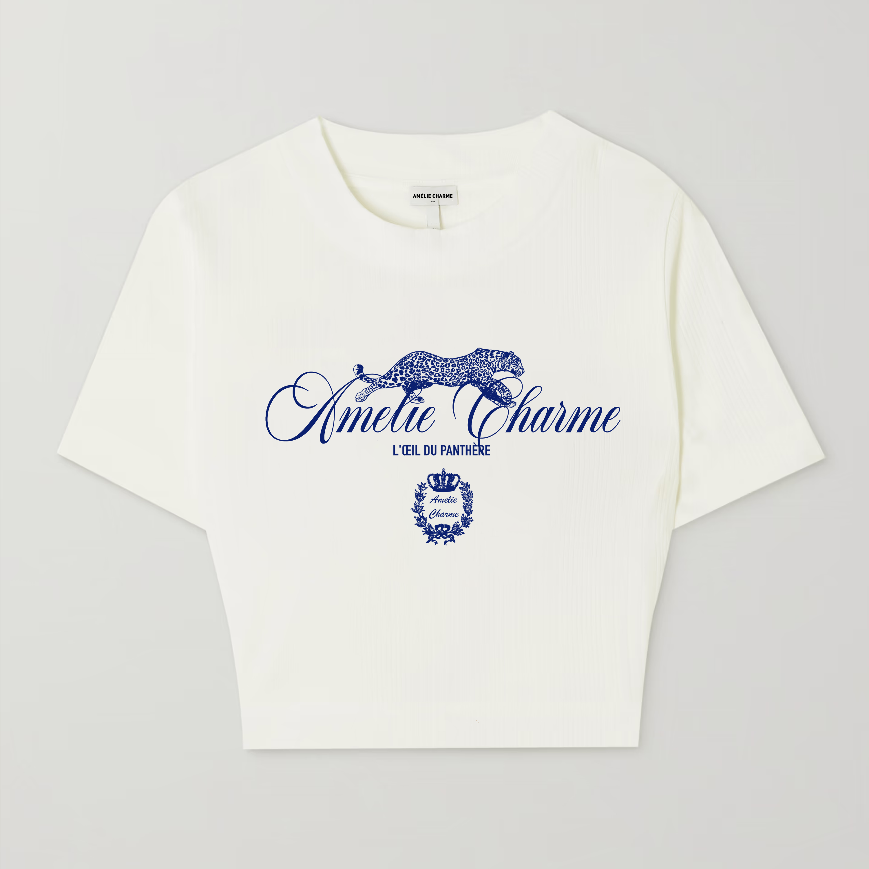L'oeil Du Panthére Crest Baby Tee