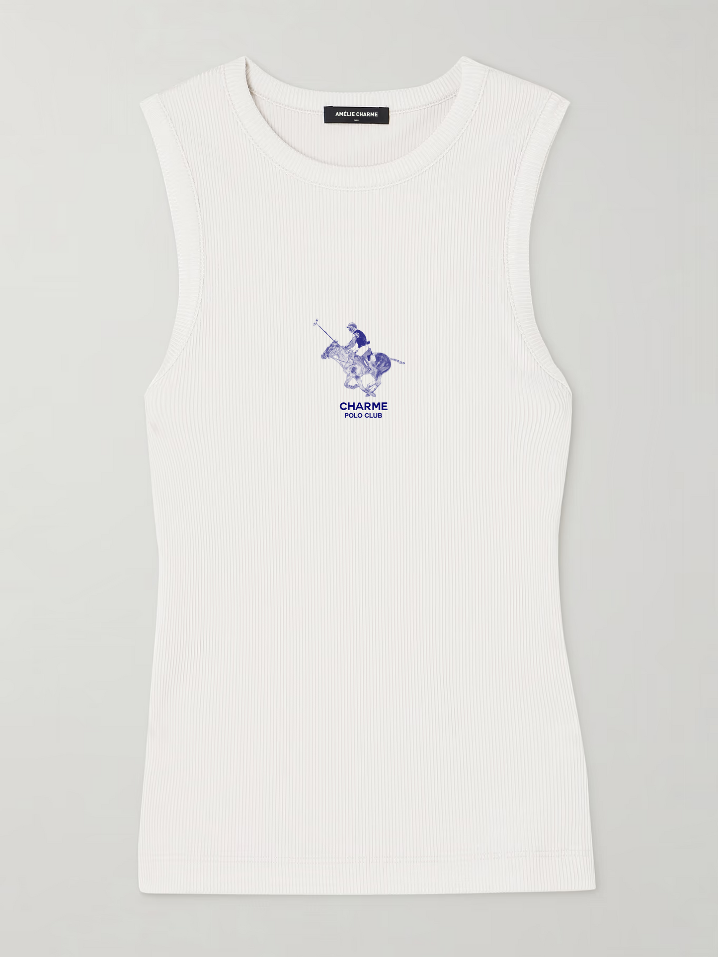 Charme Polo Fitted Tank