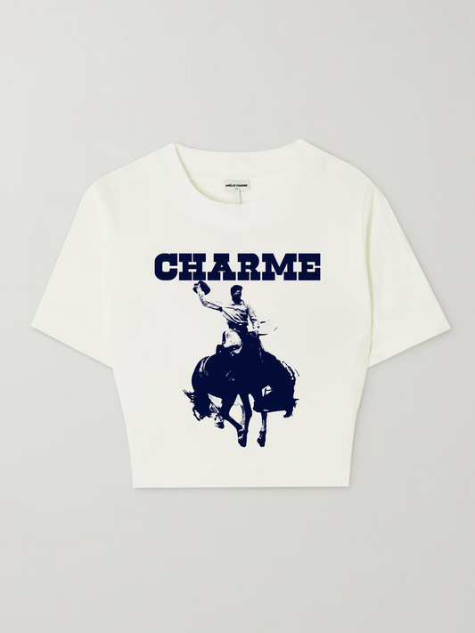 Charme Bronc Baby Tee