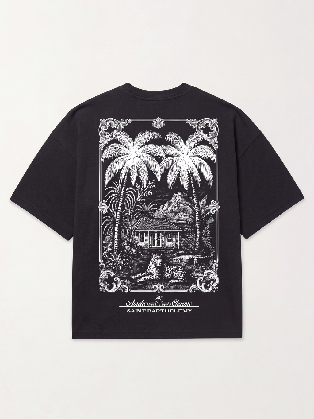 St Barts Heavyweight Oversized French Terry Tee