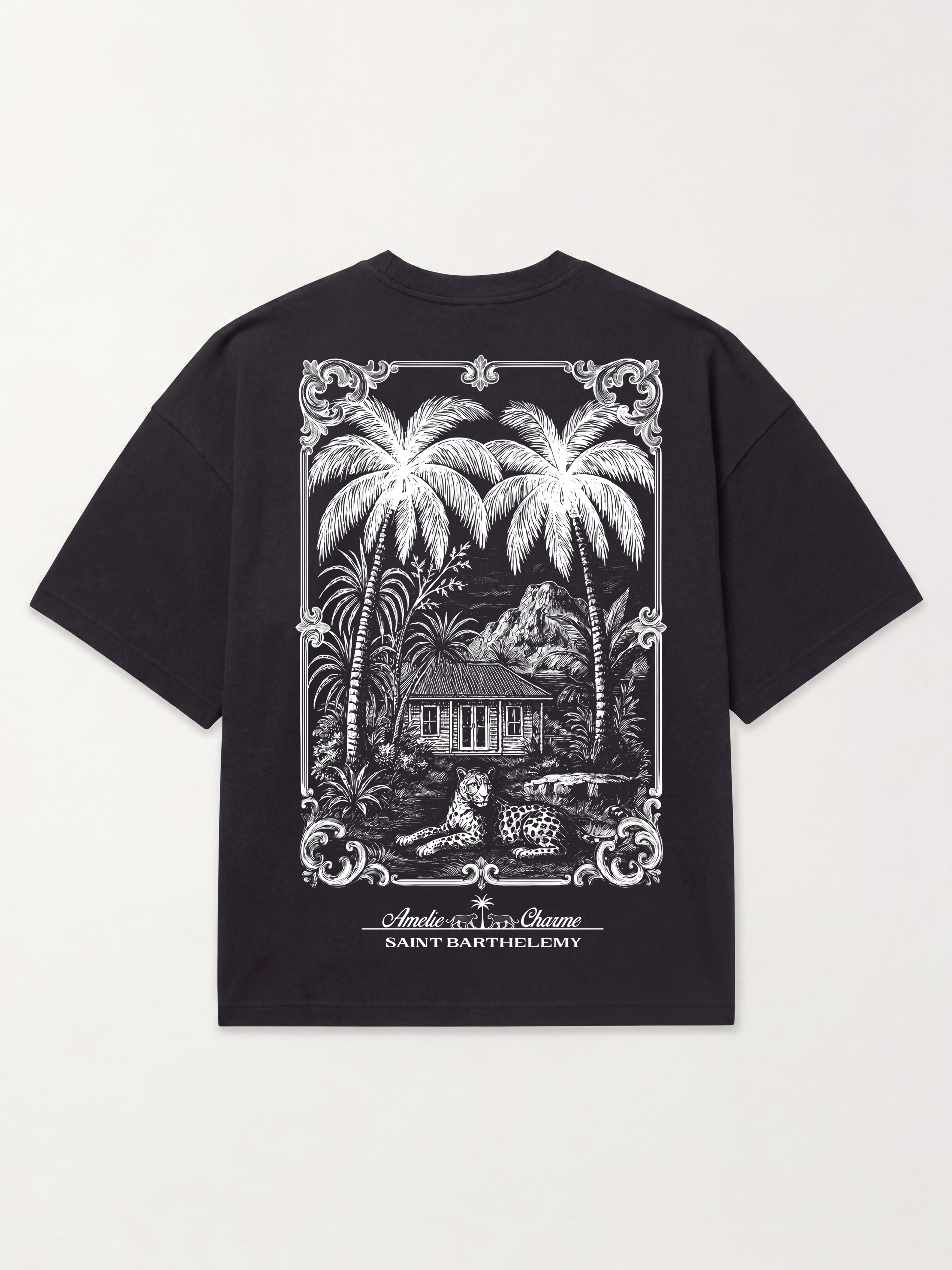 St Barts Heavyweight Oversized French Terry Tee