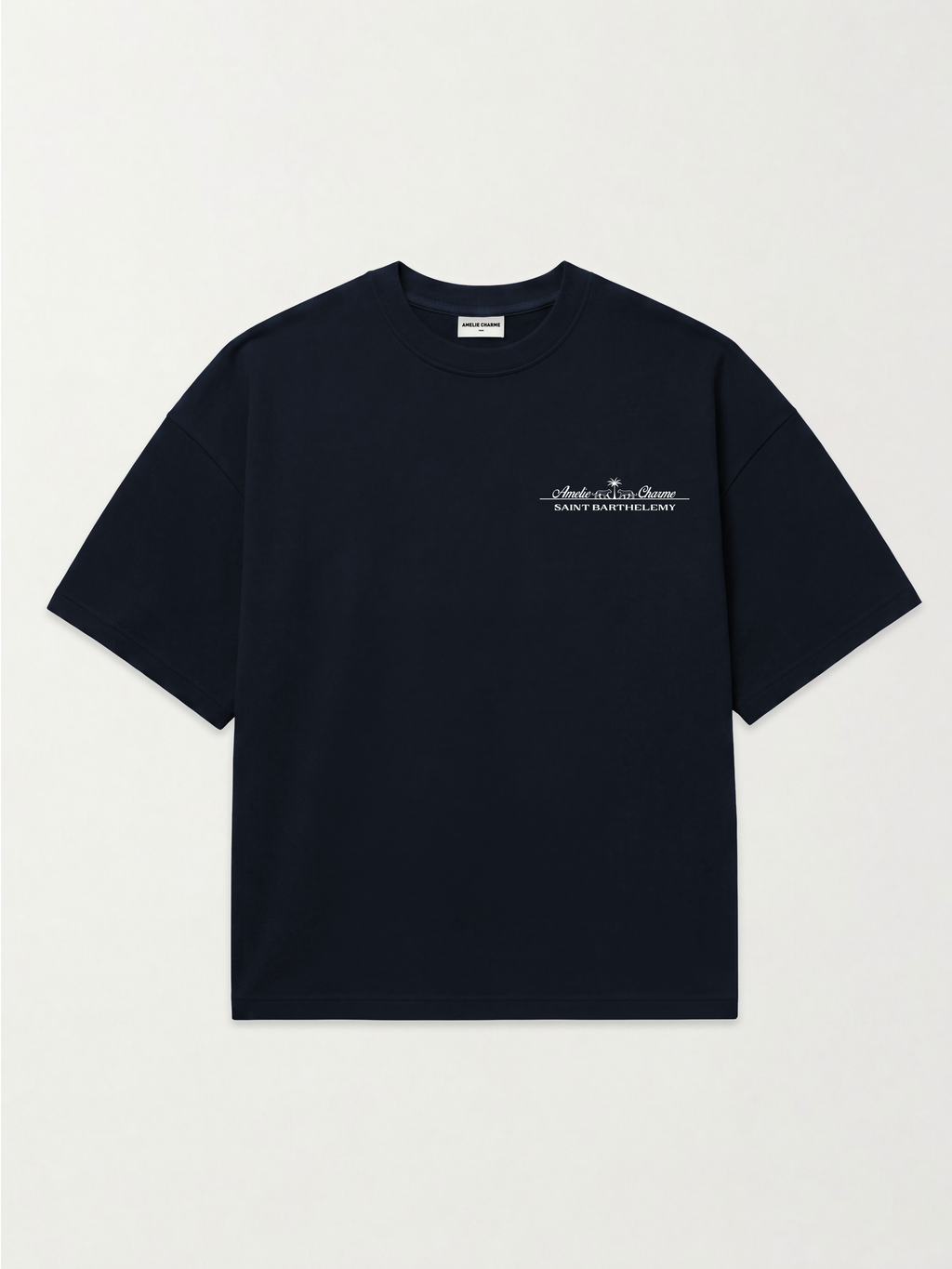 St Barts Heavyweight Oversized French Terry Tee
