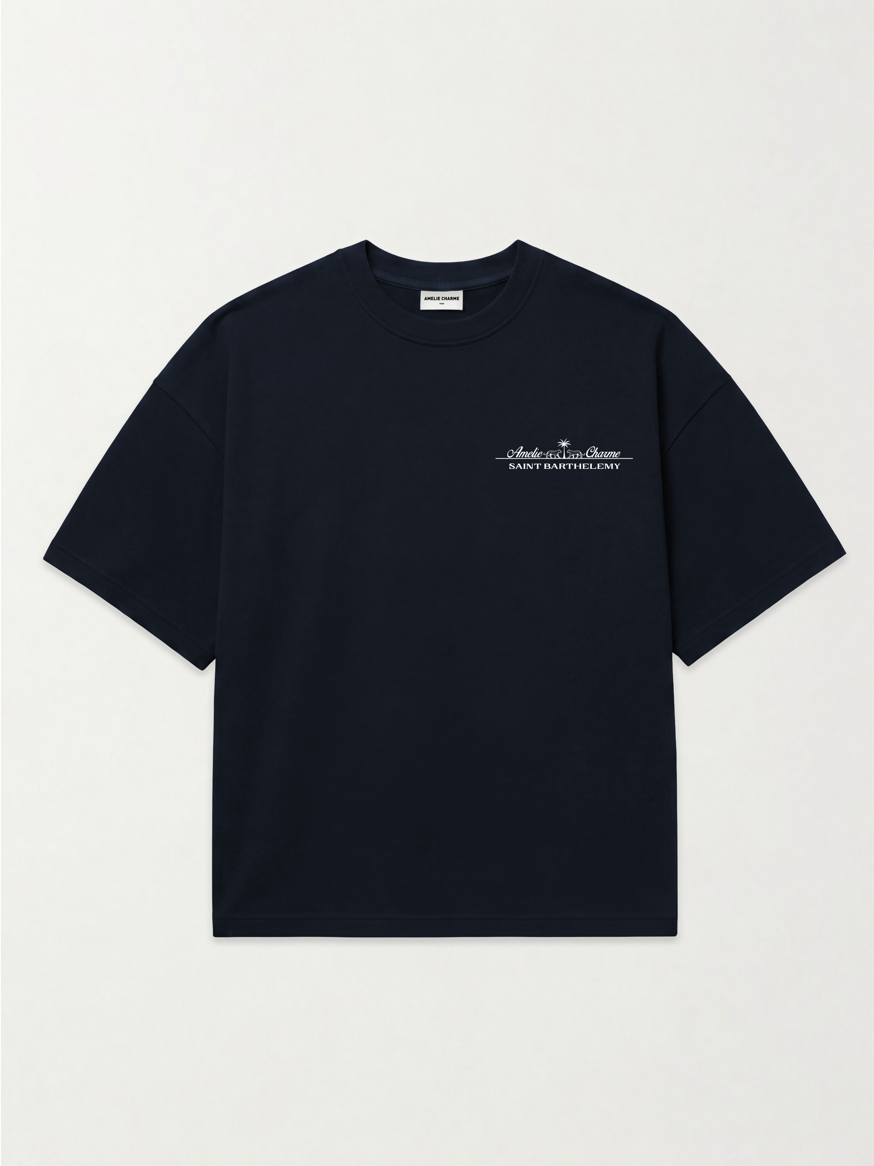 St Barts Heavyweight Oversized French Terry Tee